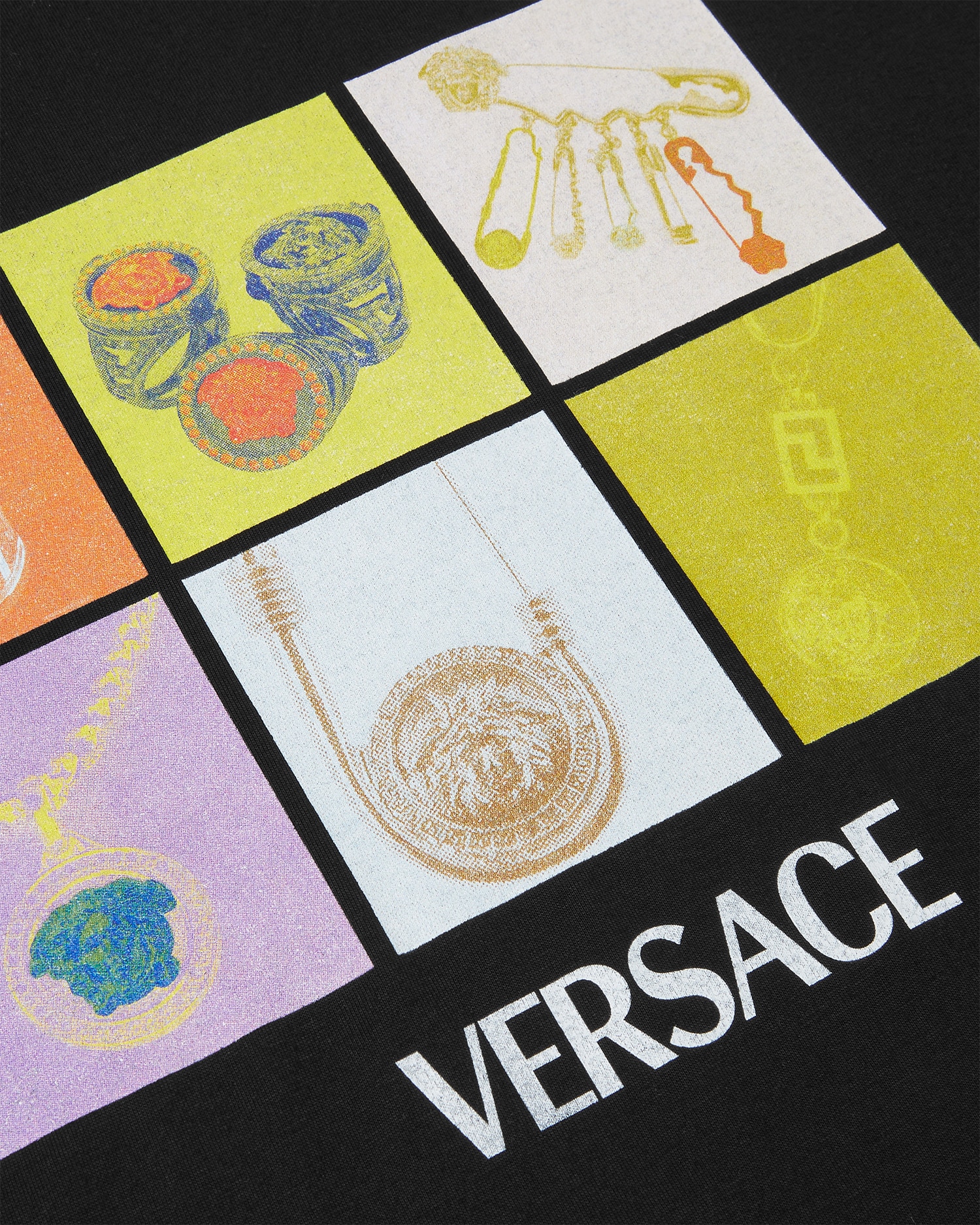 ヴェルサーチェ☆ポップ ジュエル Tシャツ 90_1013302-