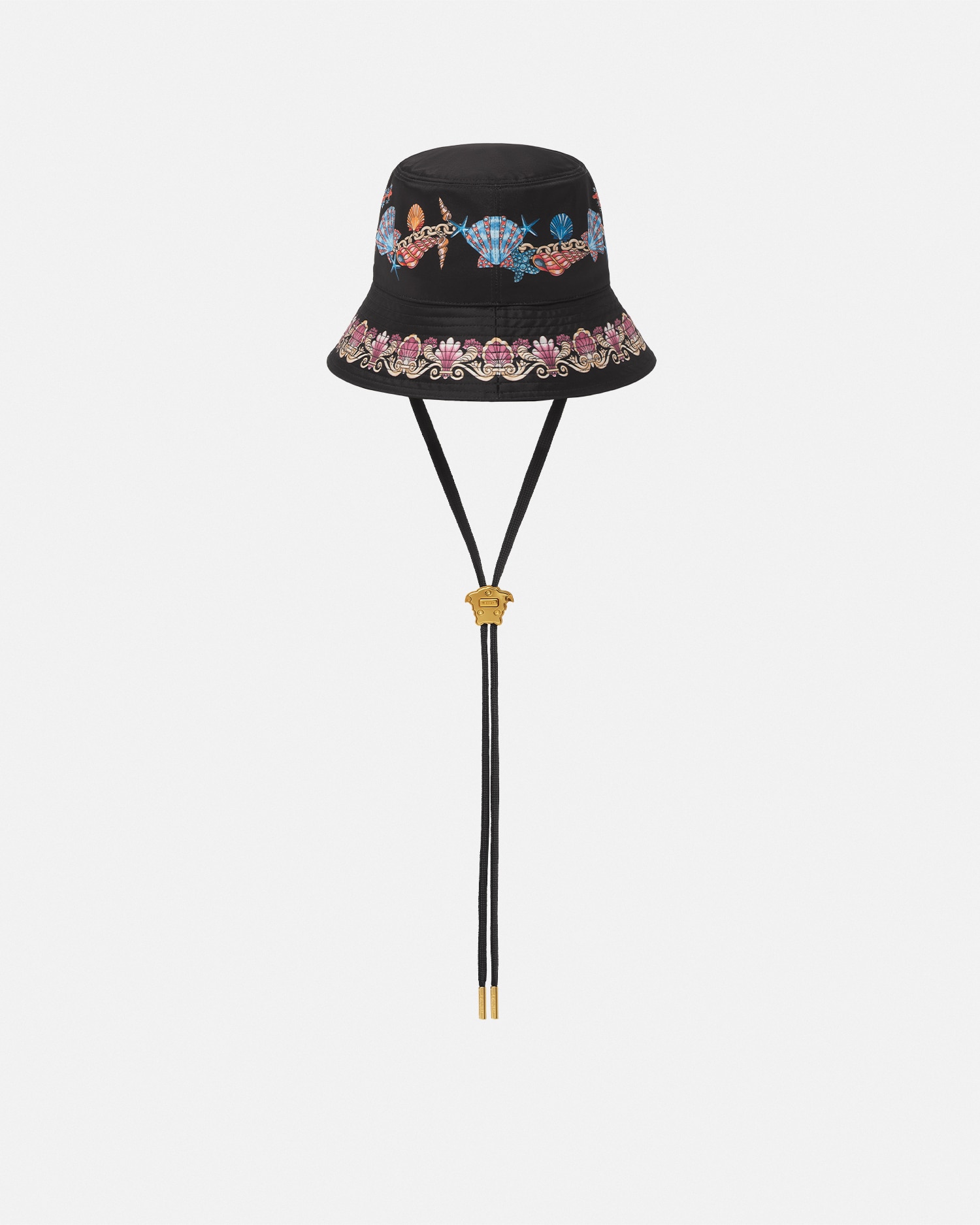 VERSACE バケットハット ロゴプリント ホワイト 美品 未使用 箱付き バケット ハット コーラル シアター ホワイト,プリント | VERSACE JP
