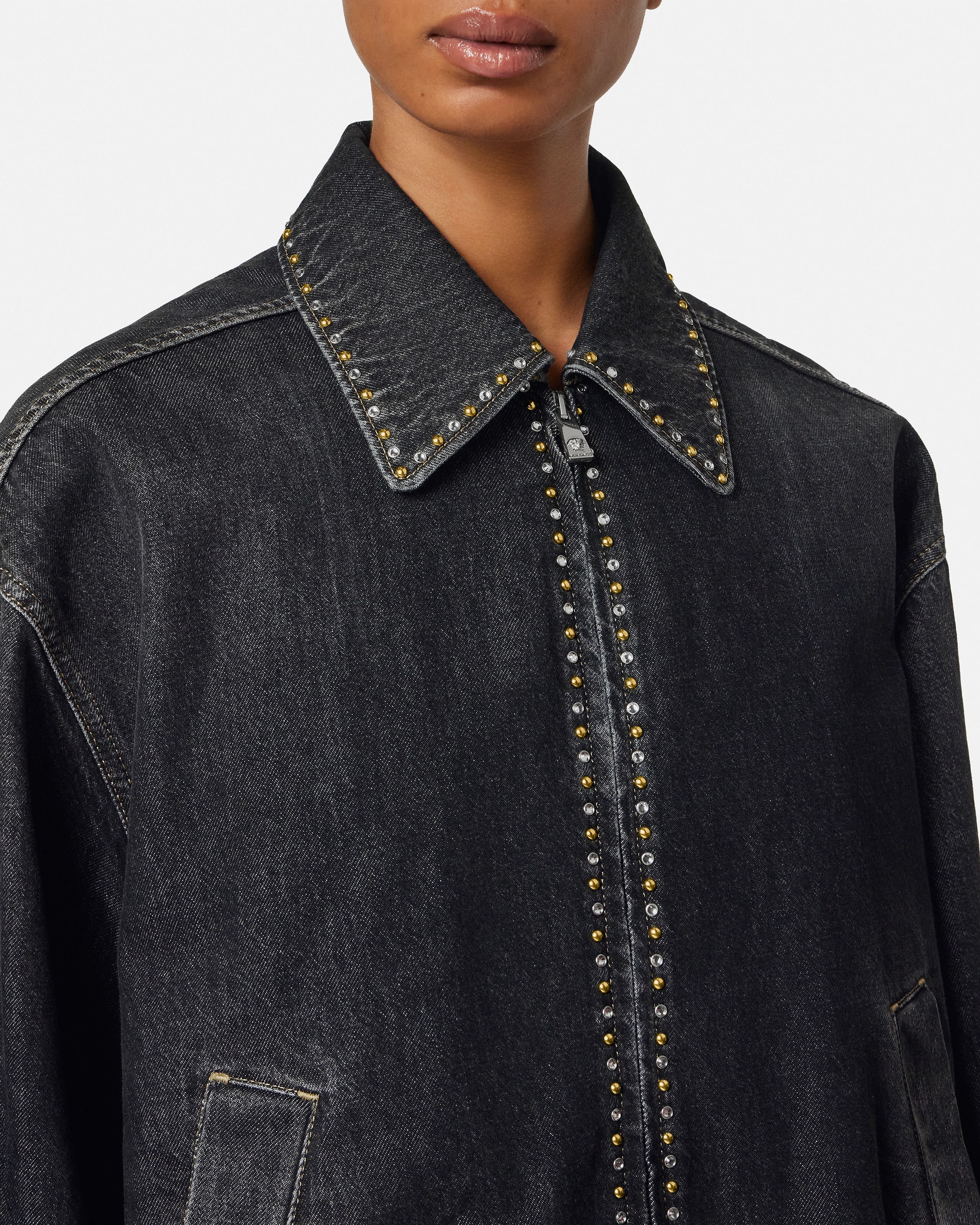 レディース デザイナー デニム ジャケット｜公式サイト | ヴェルサーチ