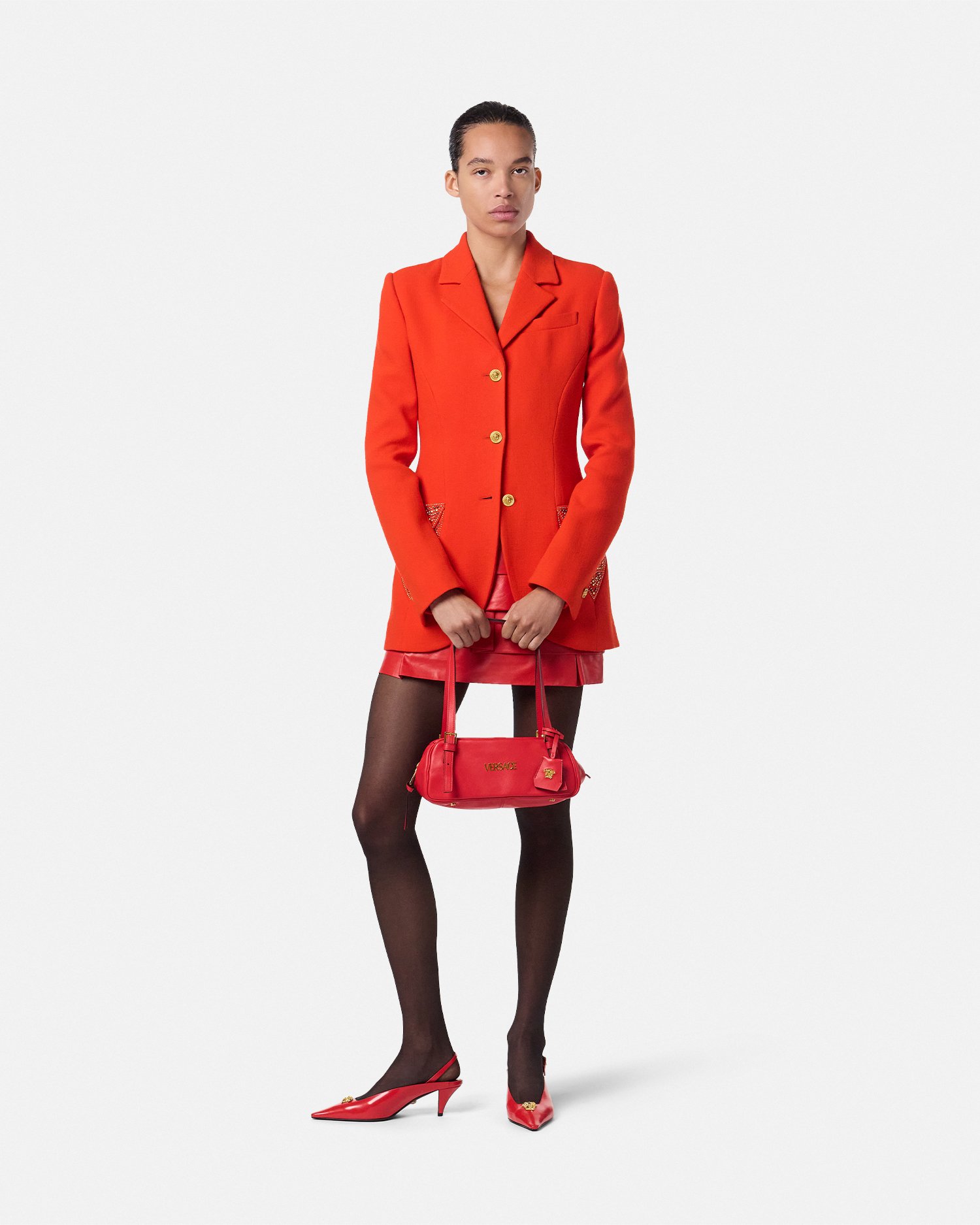 90's VERSACE　SPORT ゴルフアートプリントジャケット　ショート丈 90´s VERSACE SPORT ゴルフアートプリントジャケット ショート丈