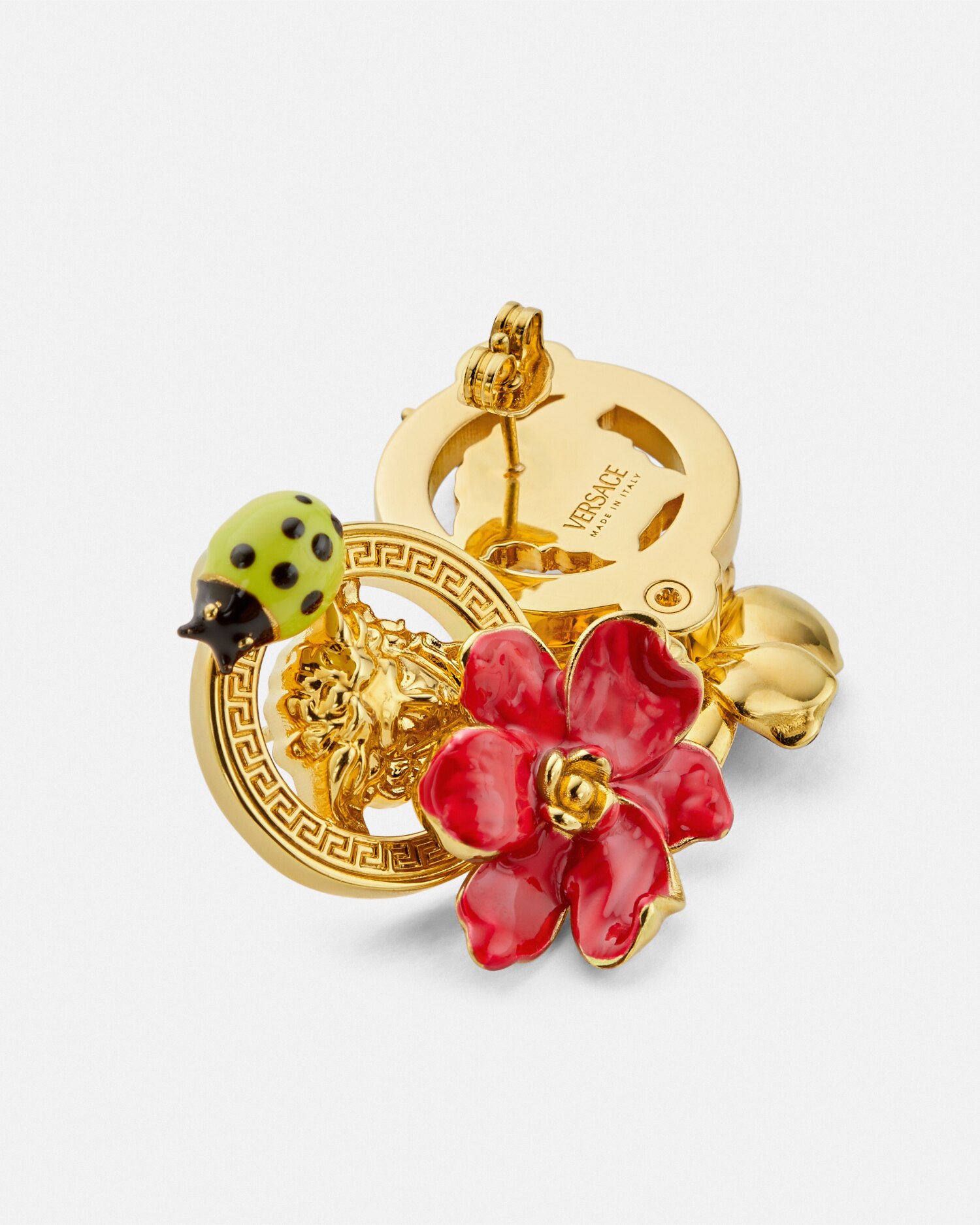 VERSACE/ヴェルサーチ柄プリントシュシュ ピンク シュシュ カメオ プリント | VERSACE JP