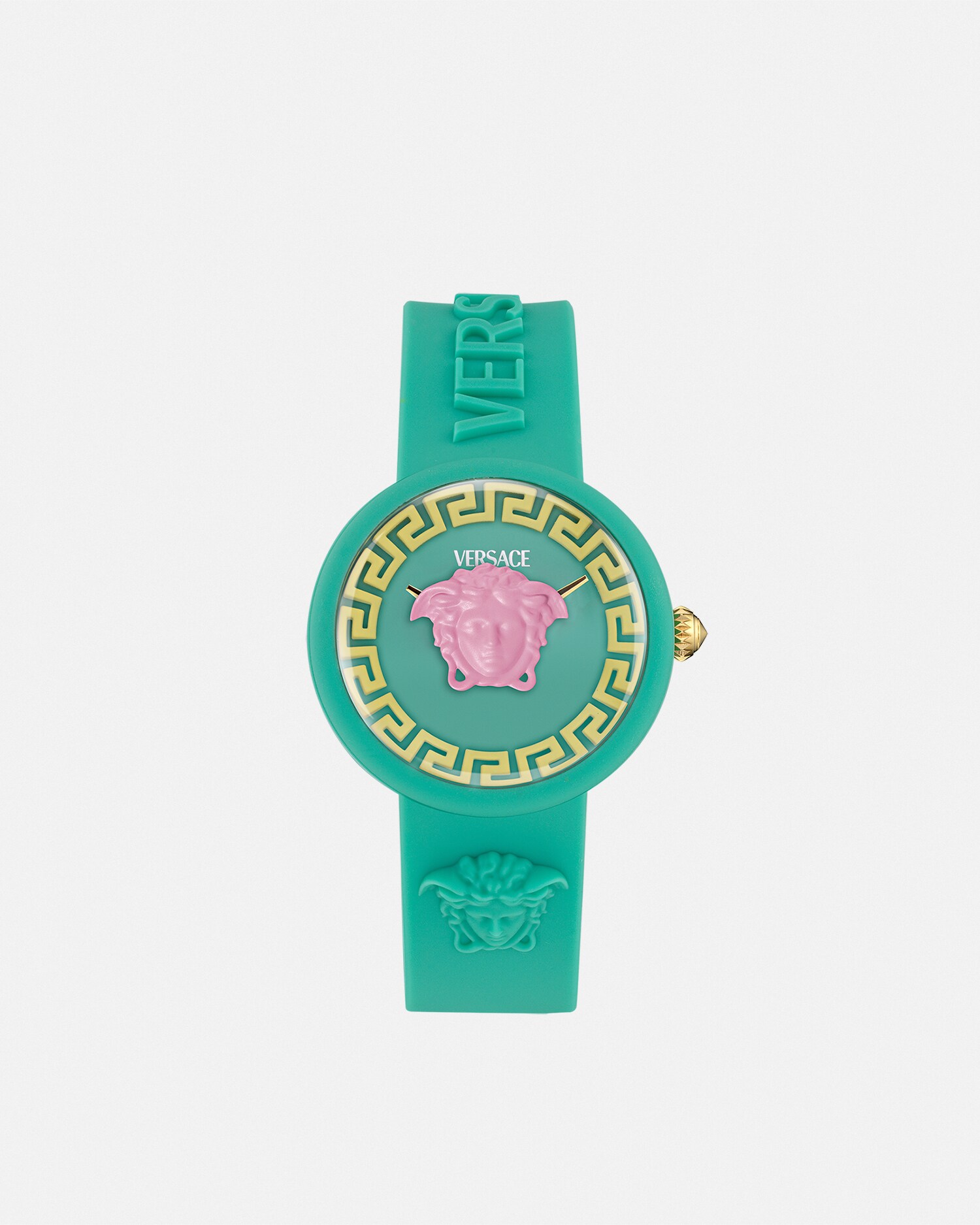 メッシ Versace Eyewear メドゥーサ ビギー ジオメトリック サングラス