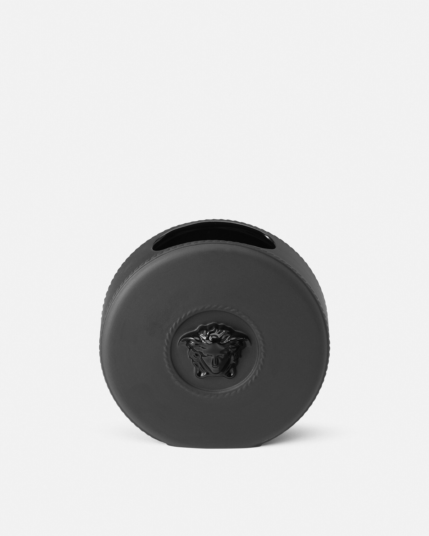 versaceメドゥーサ浮彫り陶器花瓶 90_N26010-