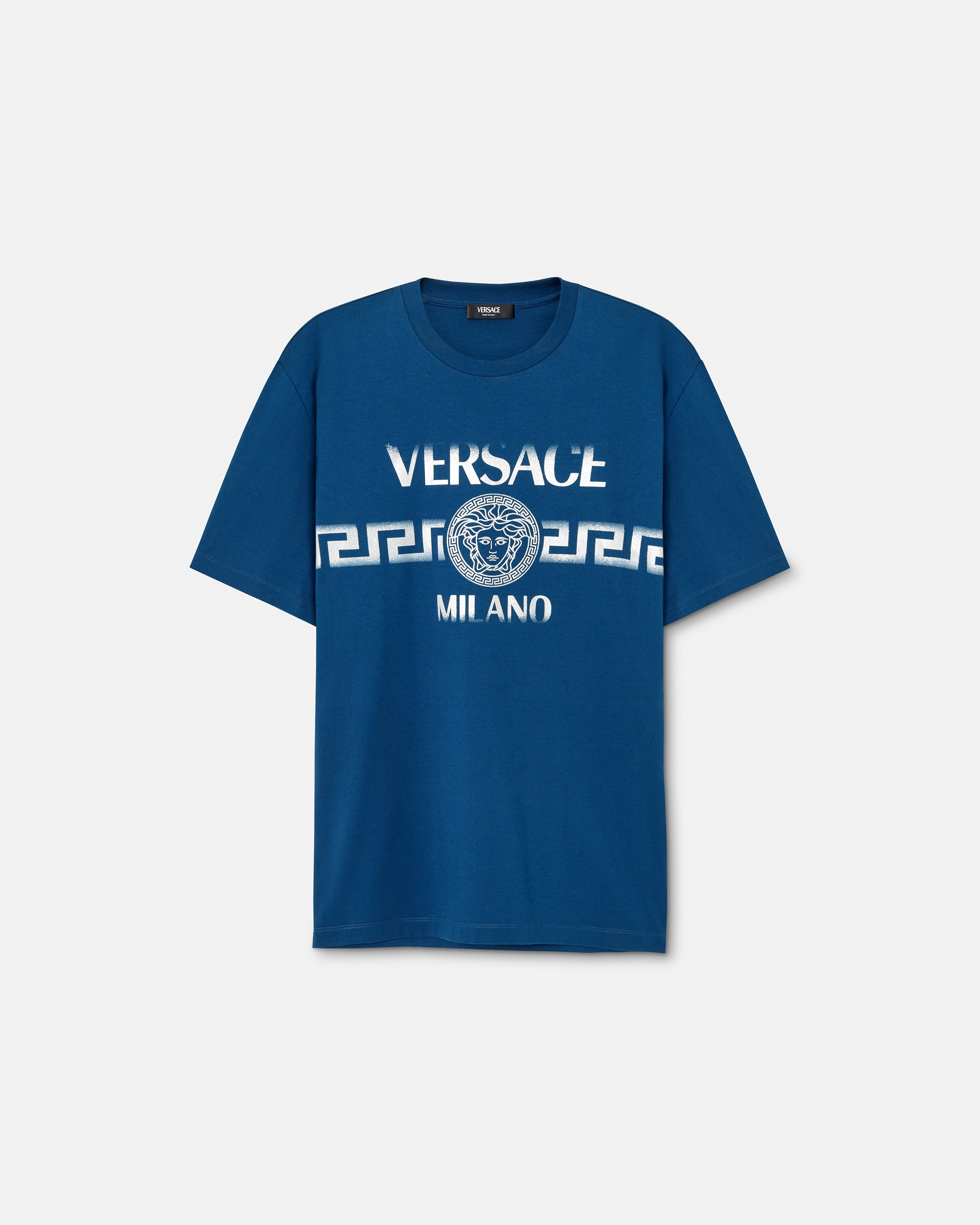 VERSACE 七分のTシャツ アウトレット】VERSACE JEANS COUTURE ヴェルサーチェ クルーネック