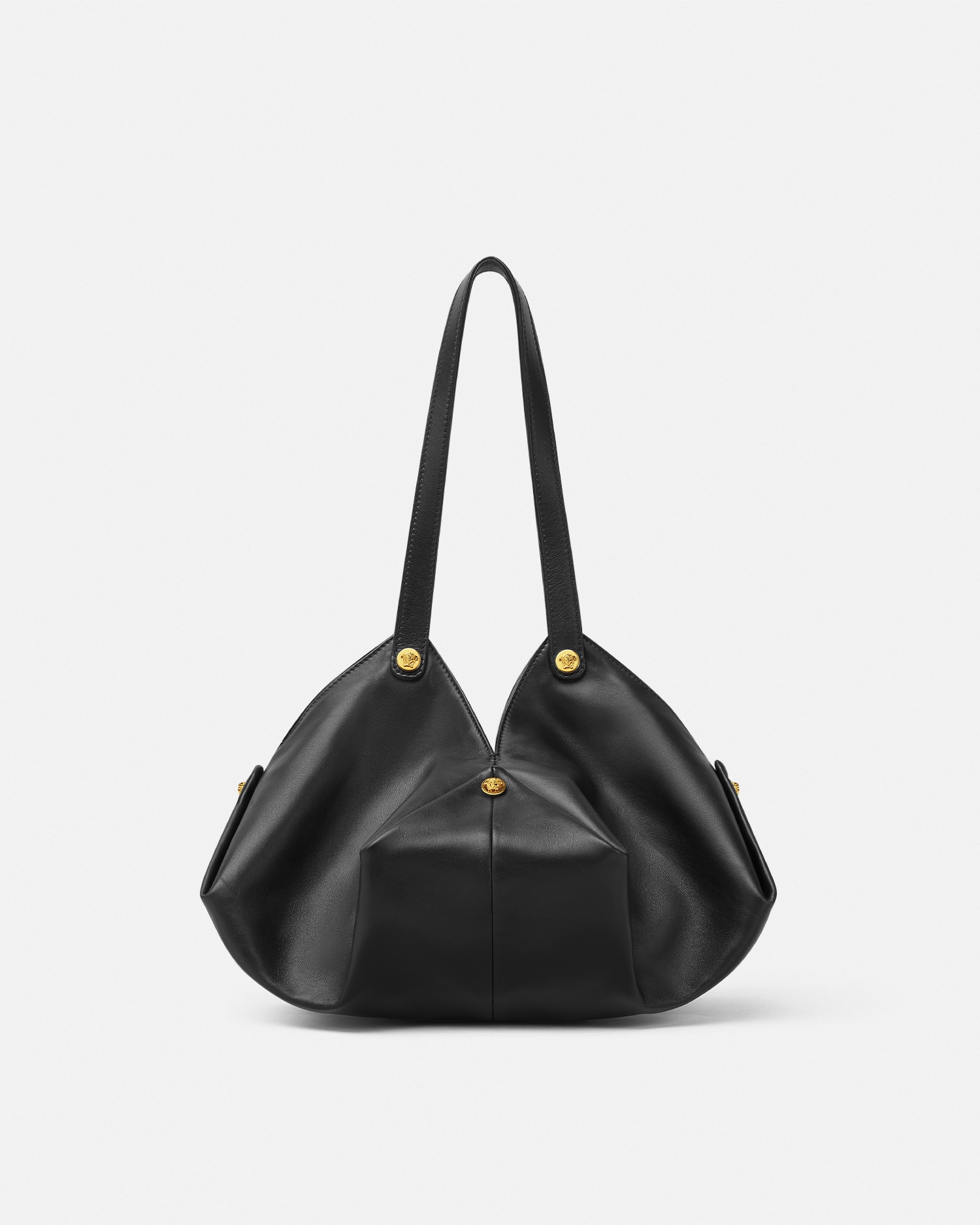 【現行品】VERSACE ヴェルサーチ プロテア ナッパ ショルダーバッグ 90_1014315-