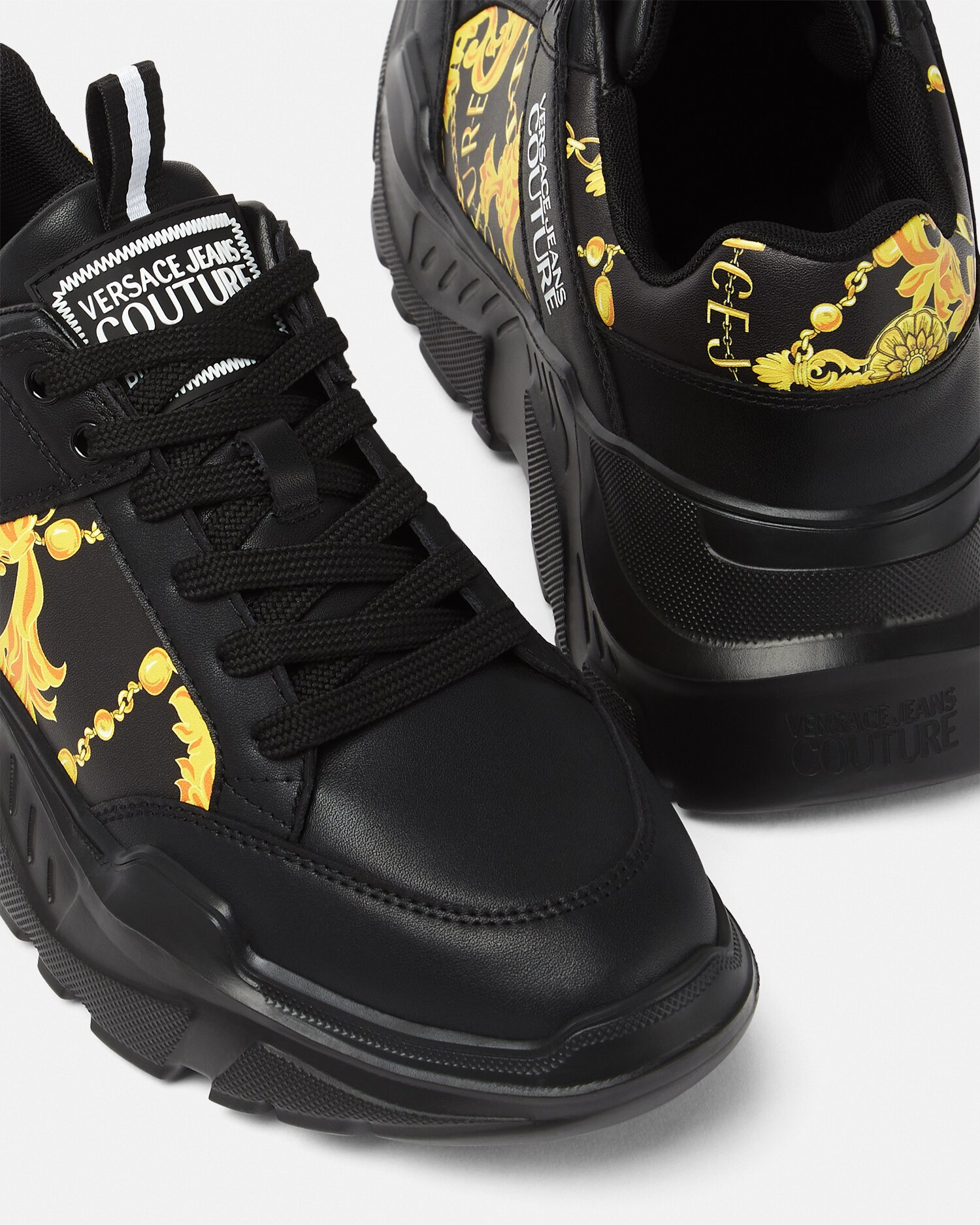 チェーン クチュール スピードトラック スニーカー | VERSACE JP
