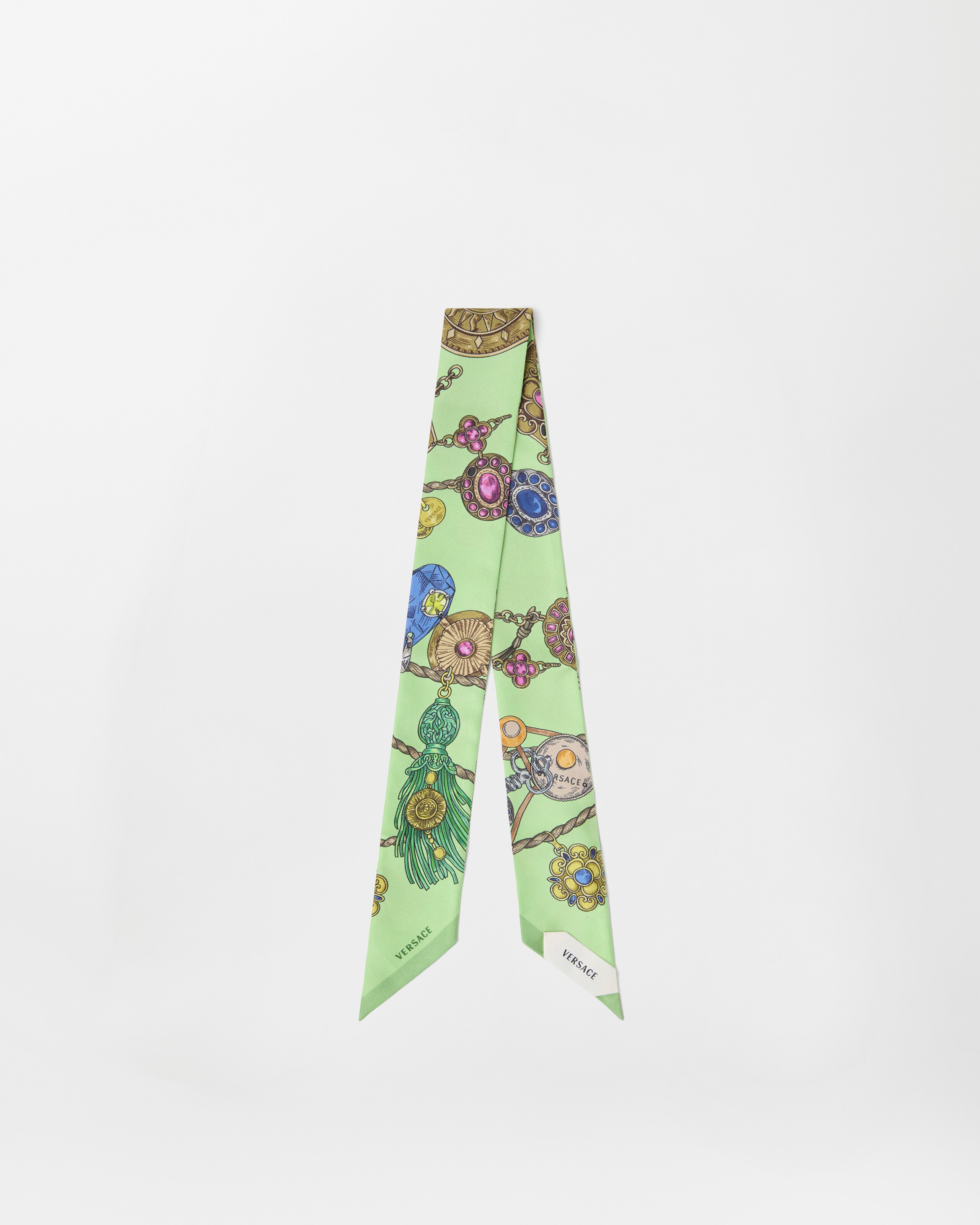 Versace ミントグリーン スカーフ　ヴィンテージ Vintage versace scarf - Etsy 日本