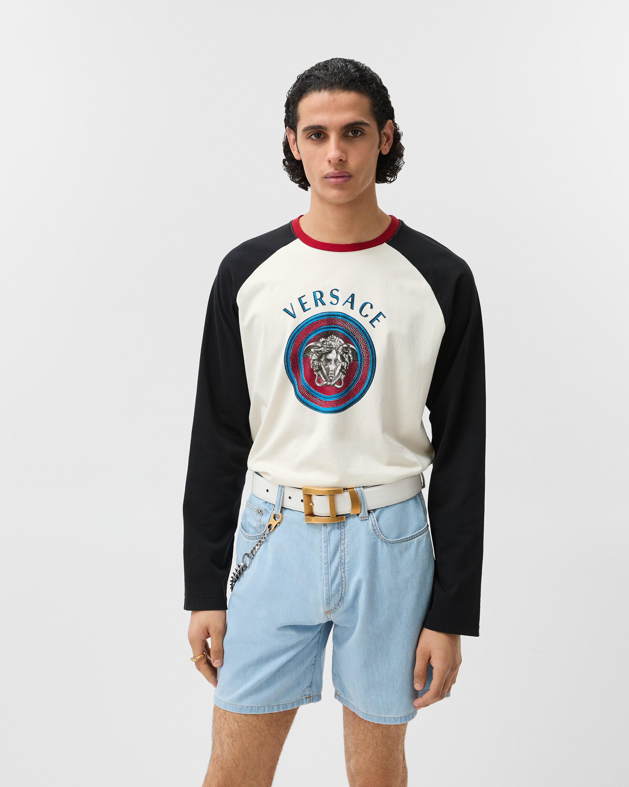 メンズ デザイナー ポロシャツ & Tシャツ | ヴェルサーチェ 日本