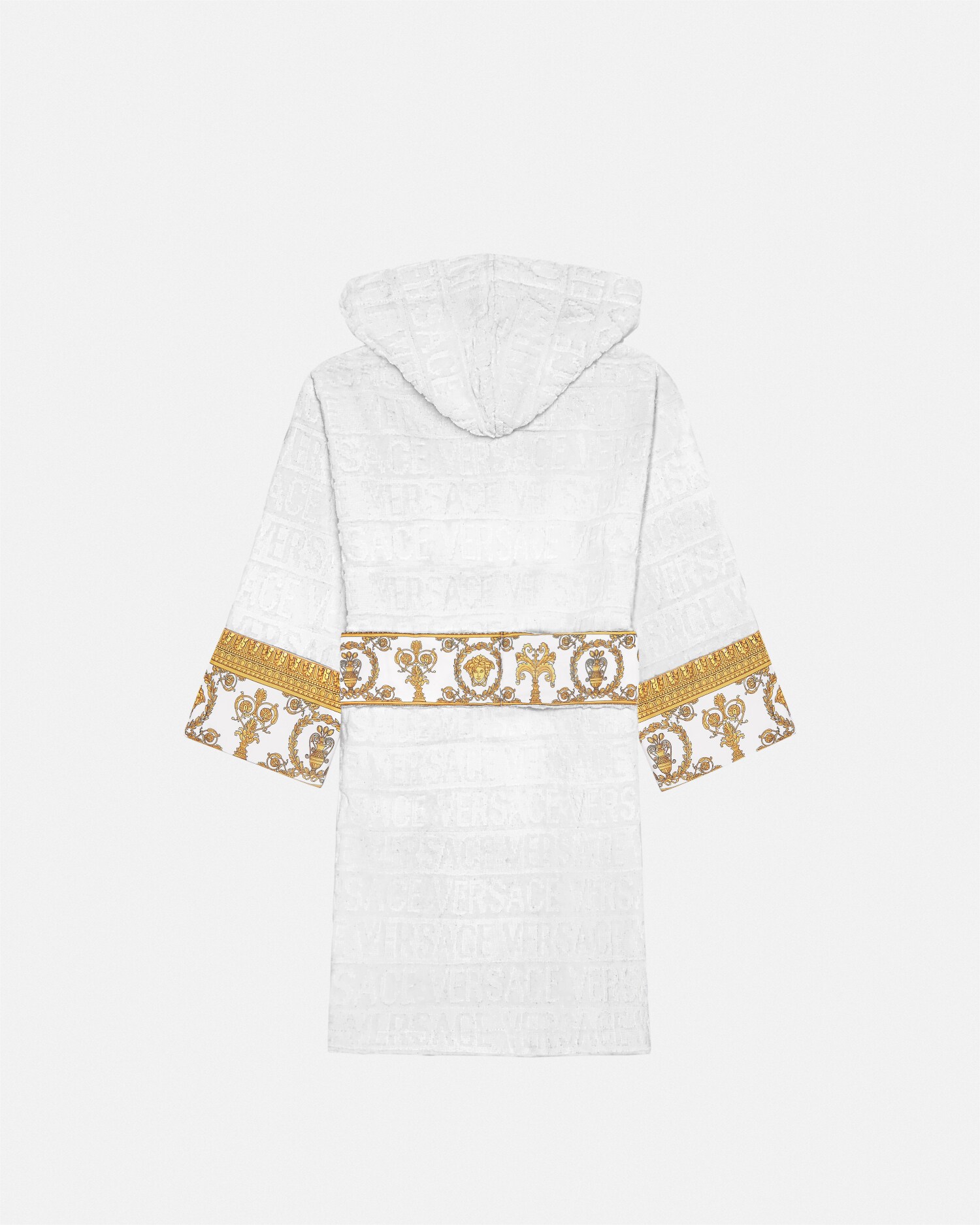 I ♡ バロック キッズ バスローブ ホワイト | VERSACE JP