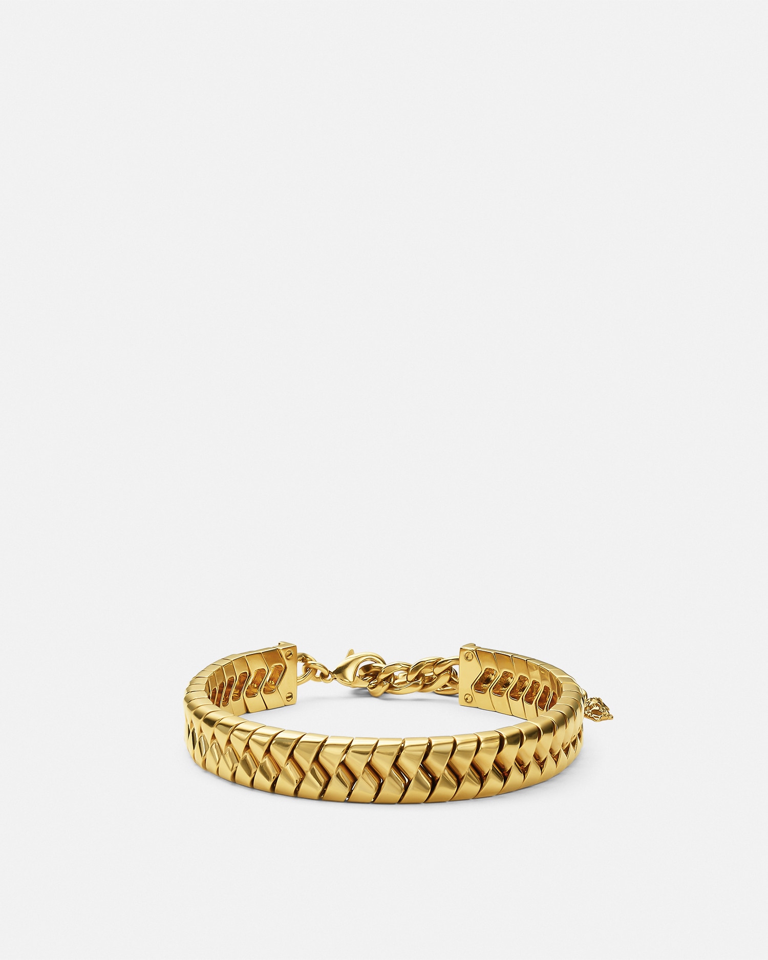 【VERSACE】ロゴ入りチョーカー Versace グレカ チョーカー | ブラック | FARFETCH JP
