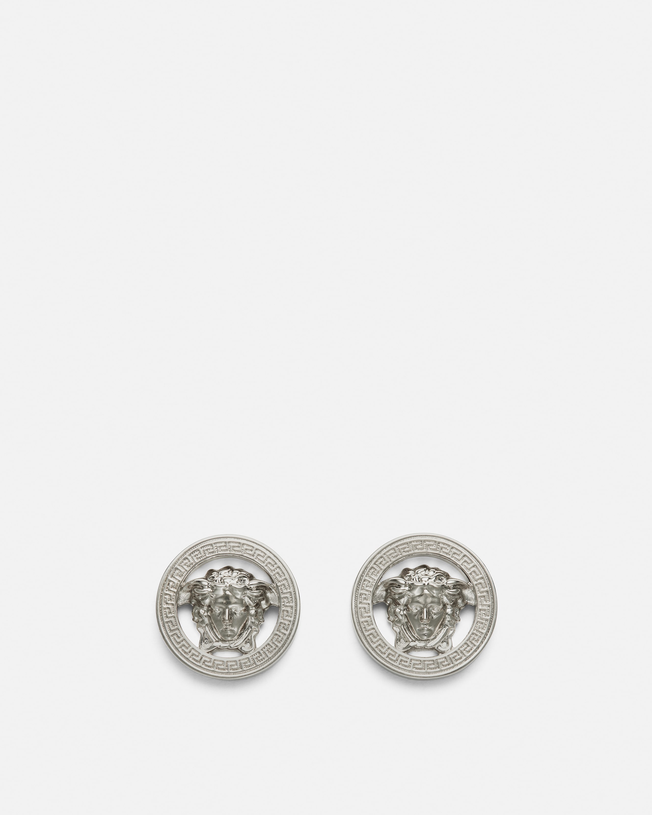 送料350円 1円 ヴェルサーチ カフス メデューサ イタリー製 直径1.8cm VERSACE 同梱NG □新品□未使用□ VERSACE ヴェルサーチ メデューサ カフス