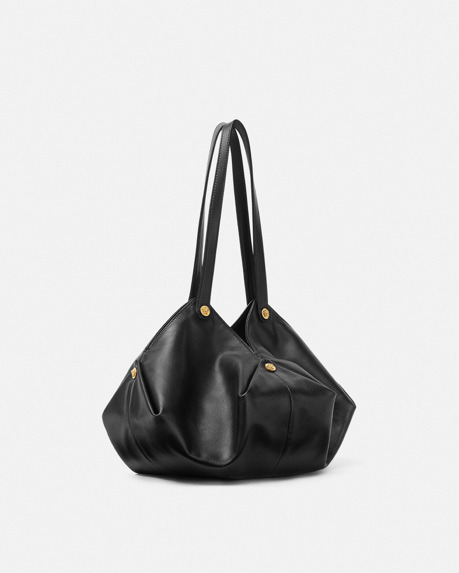 【関税込み】Versace ブラック Protea ショルダーバッグ Versace Protea ショルダーバッグ | ブラック | FARFETCH JP