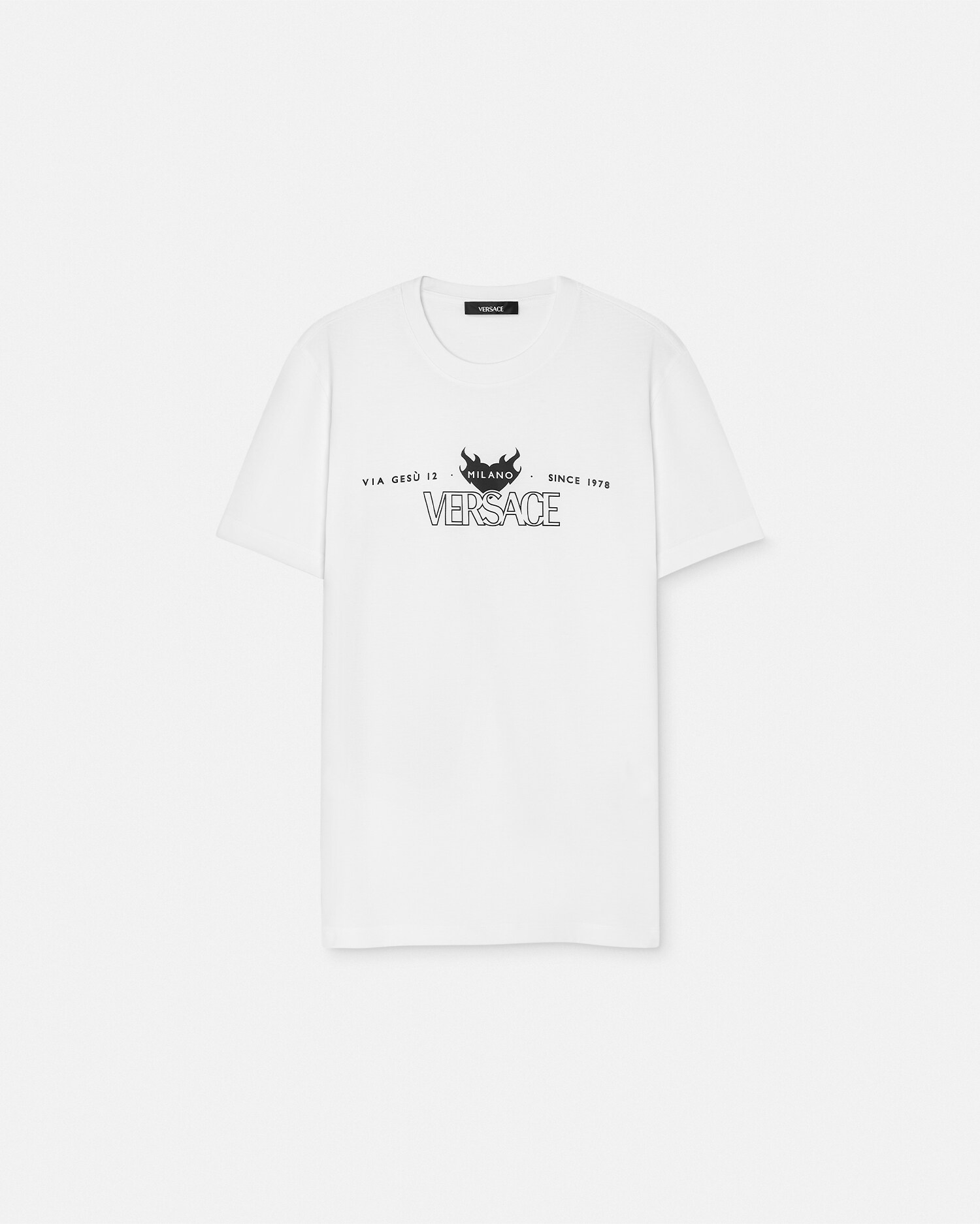 Tシャツ ヴェルサーチェ ロゴ | VERSACE JP