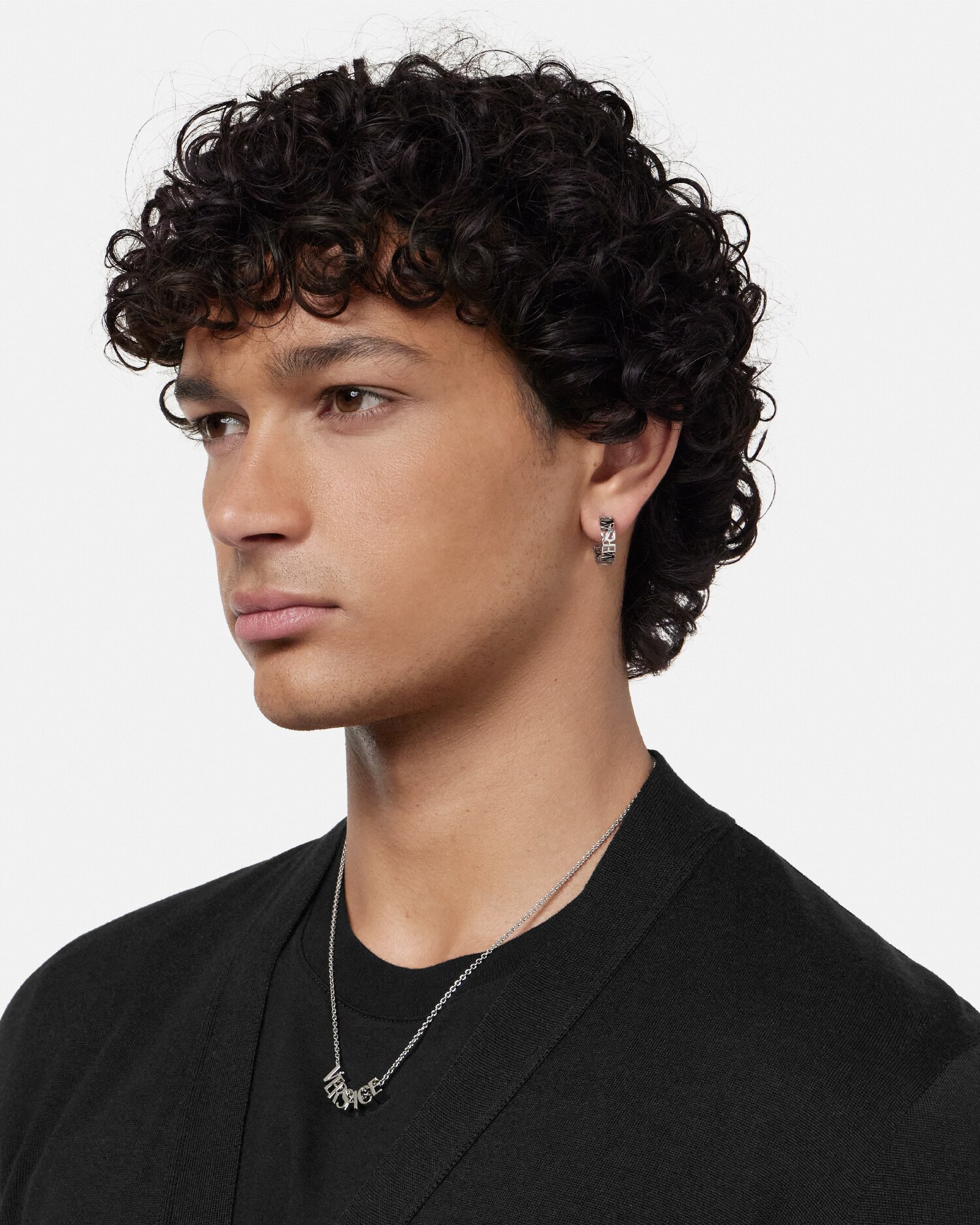 VERSACE ピアス ベルサーチ ヴェルサーチェ メドゥーサ ロゴ