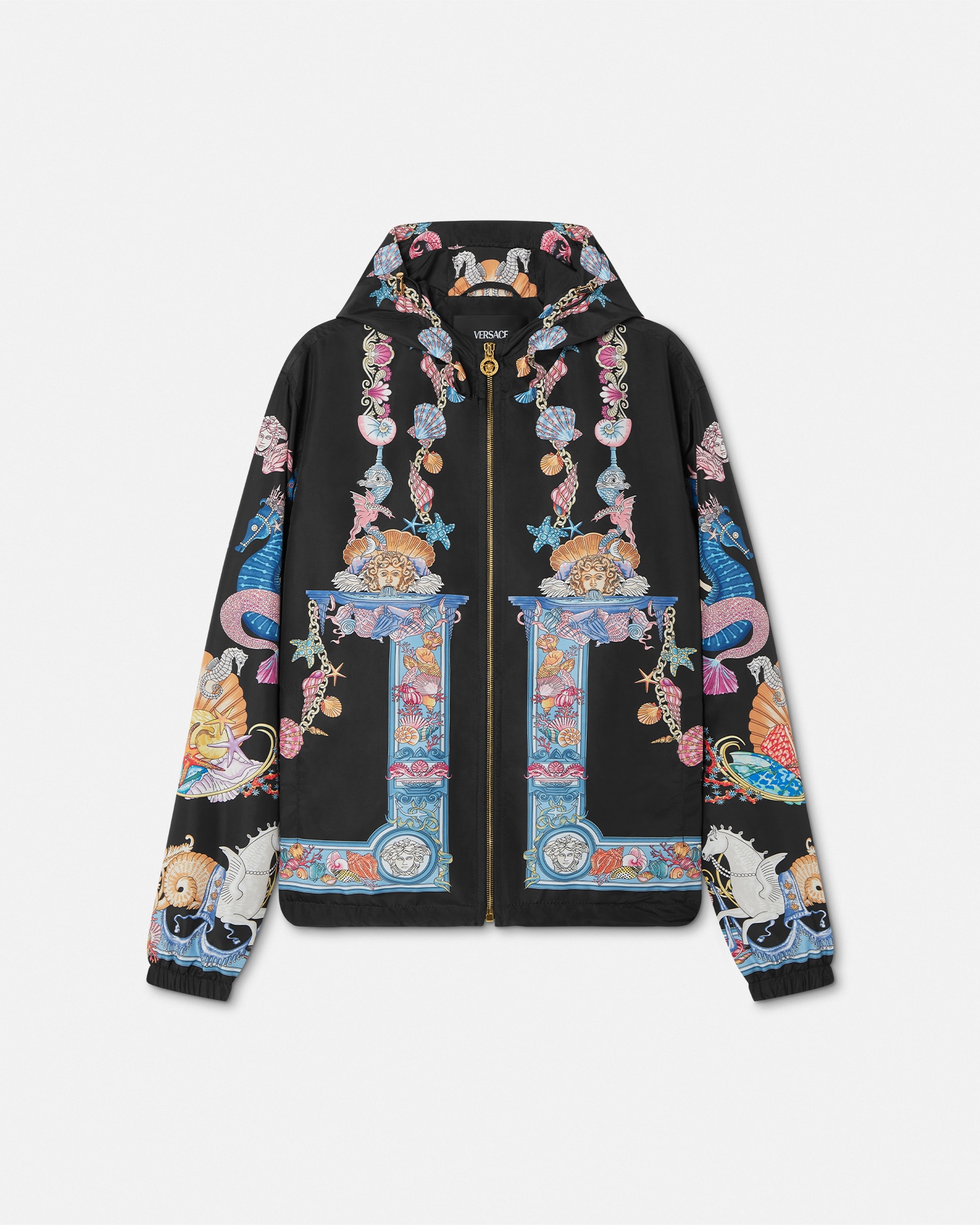 VERSACE コットン ジャケット ライダース 90s 00s メデューサ