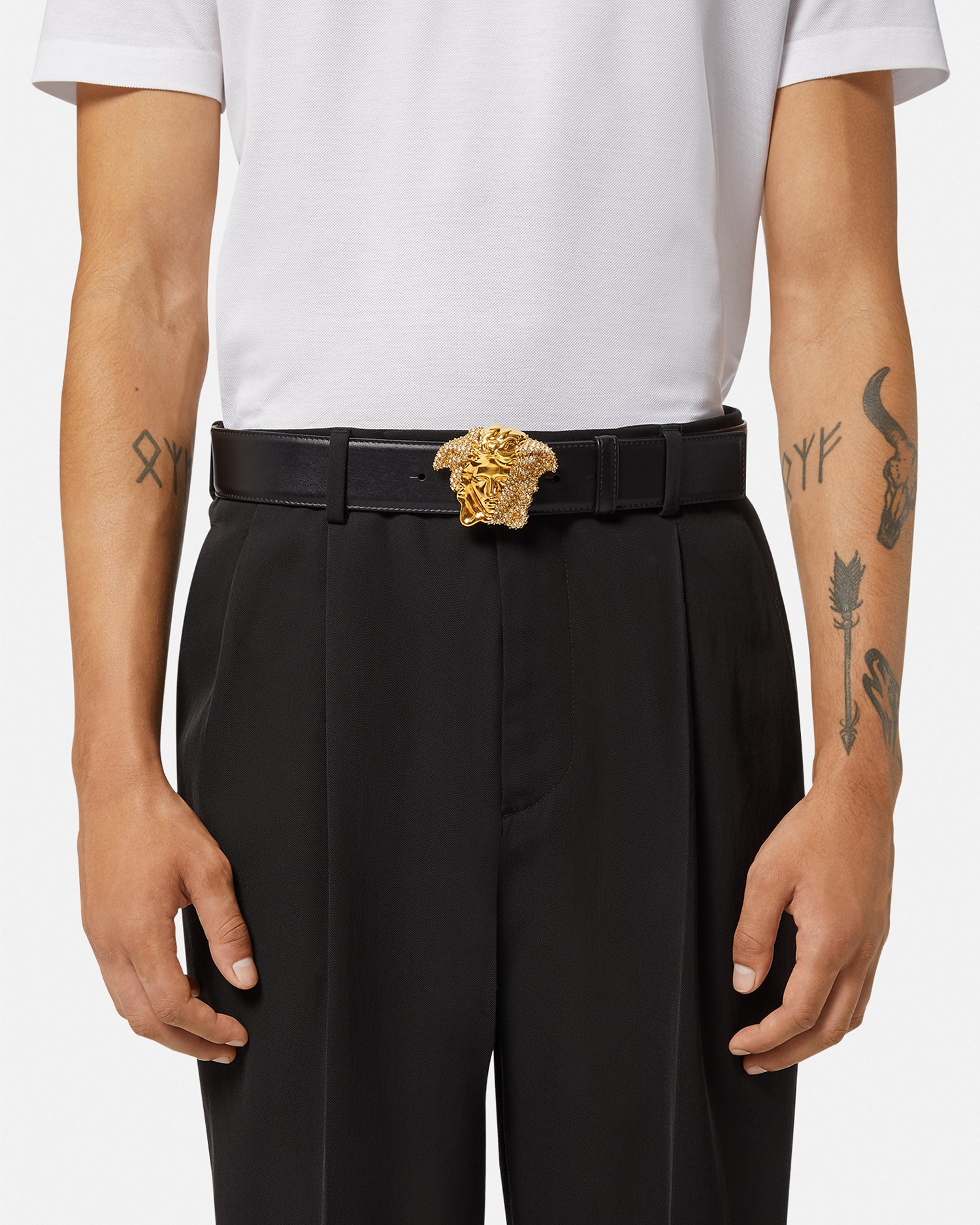 VERSACE メデューサ ベルト 85/84 GIANNI VERSACE ジャンニ ヴェルサーチ メデューサ 腰ベルト 85/34