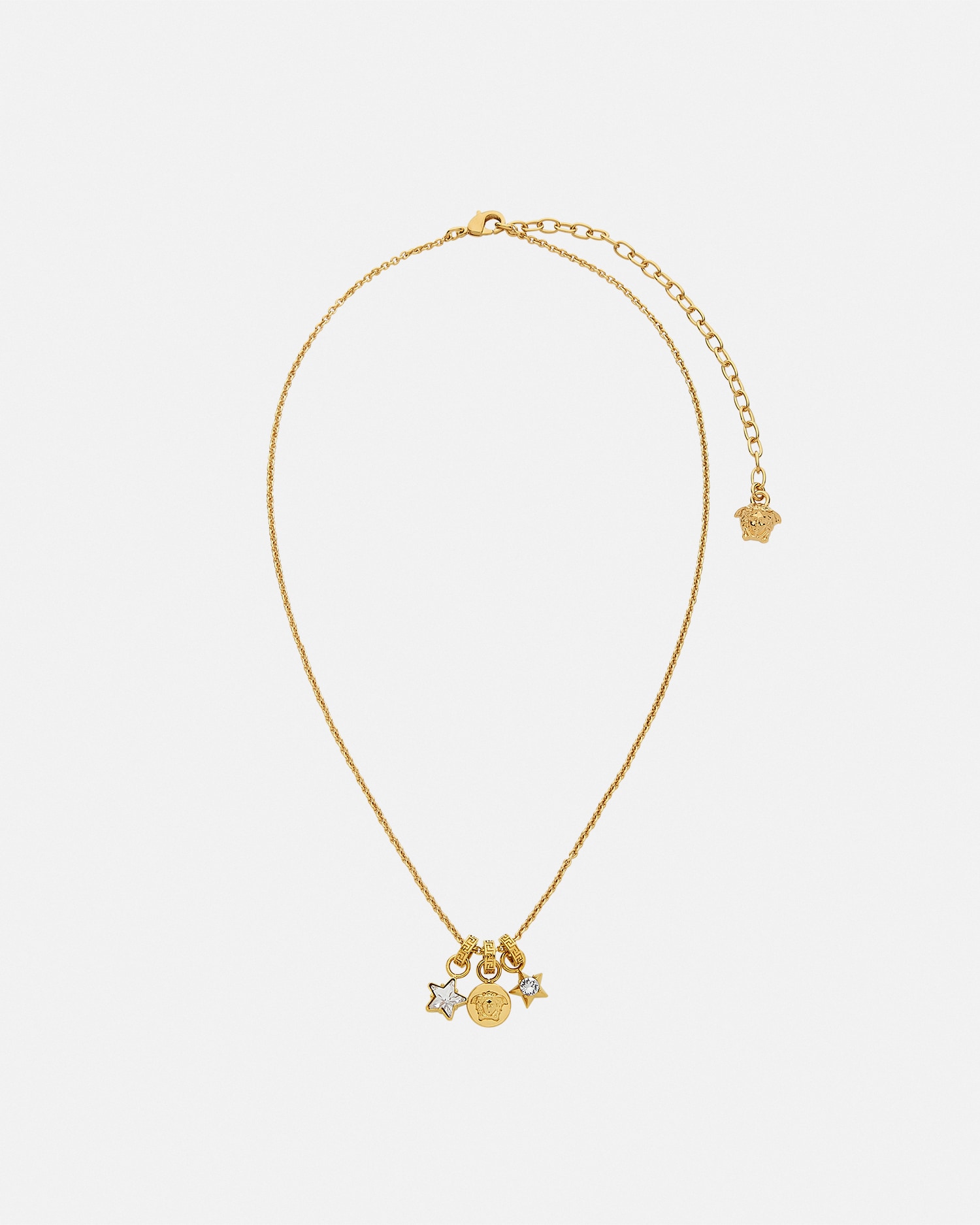 VERSACE クリスタルアイコンネックレス VERSACE クリスタルアイコンネックレス Crystal Icon Necklace