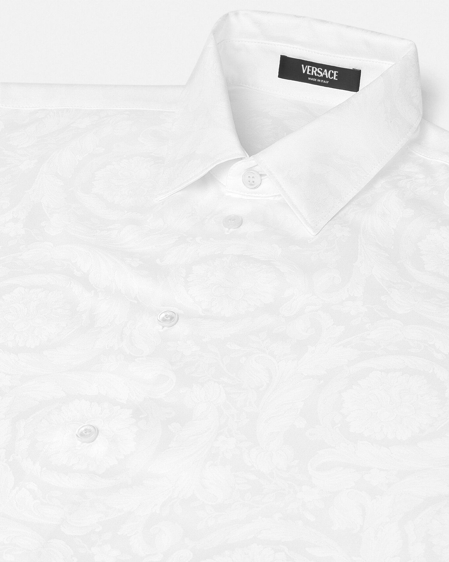 VERSACE バロッコ ジャカード ギャバジン オーバーシャツ VERSACE バロッコ ジャカード ギャバジン オーバーシャツ