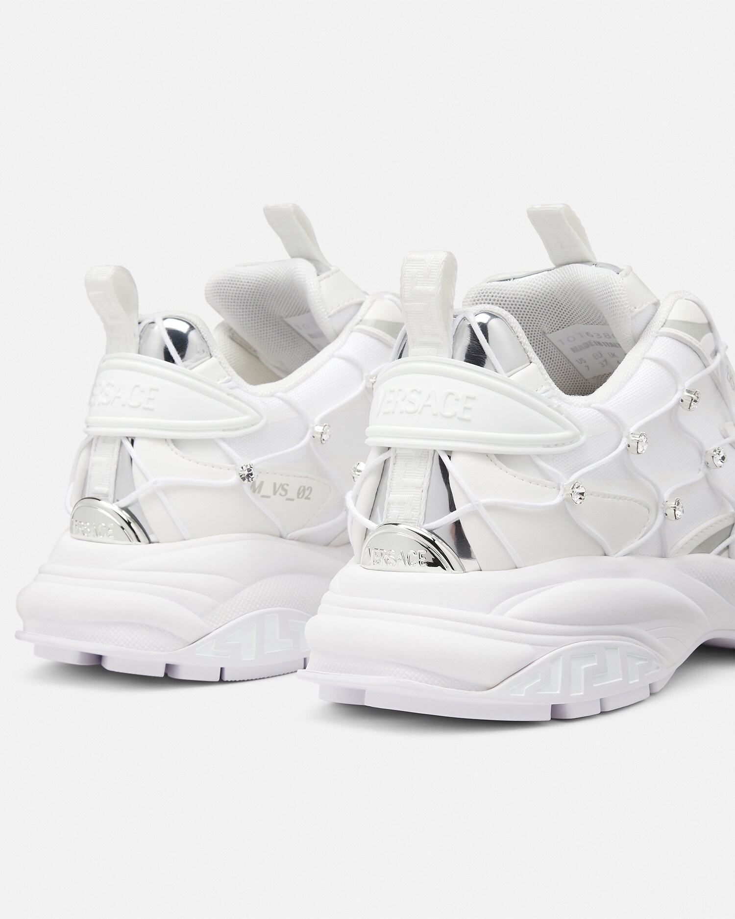 ヴェルサーチェ マーキュリー M_VS_02 装飾付き スニーカー | VERSACE JP