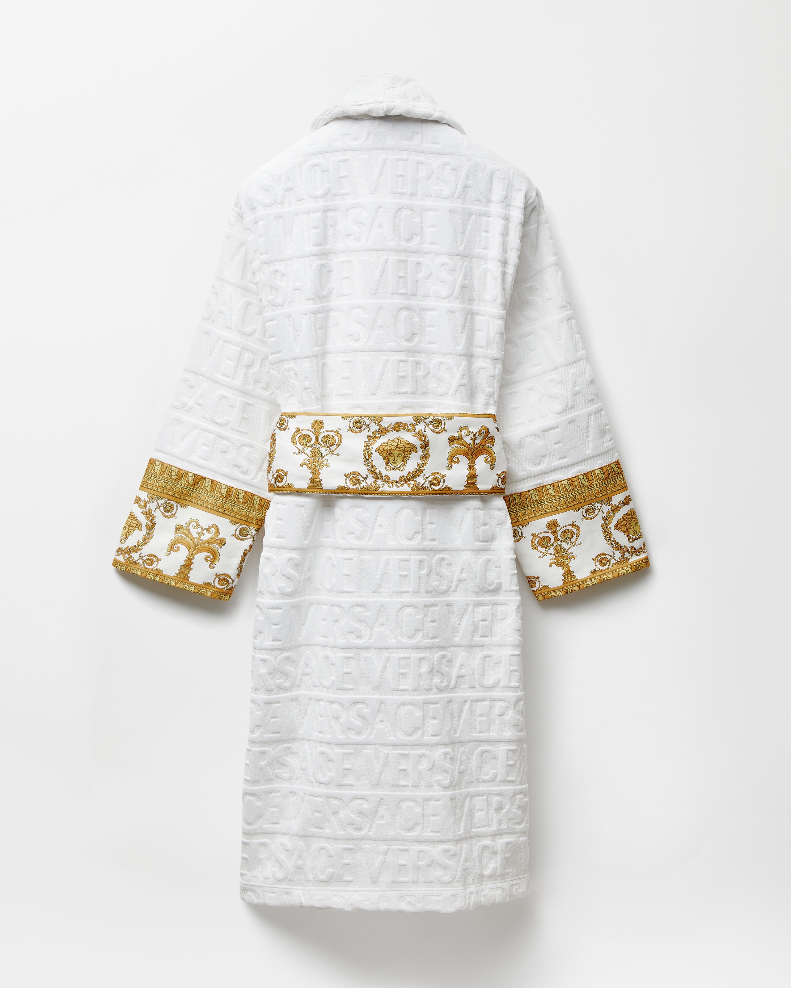 I ♡ バロック バスローブ ホワイト | VERSACE JP