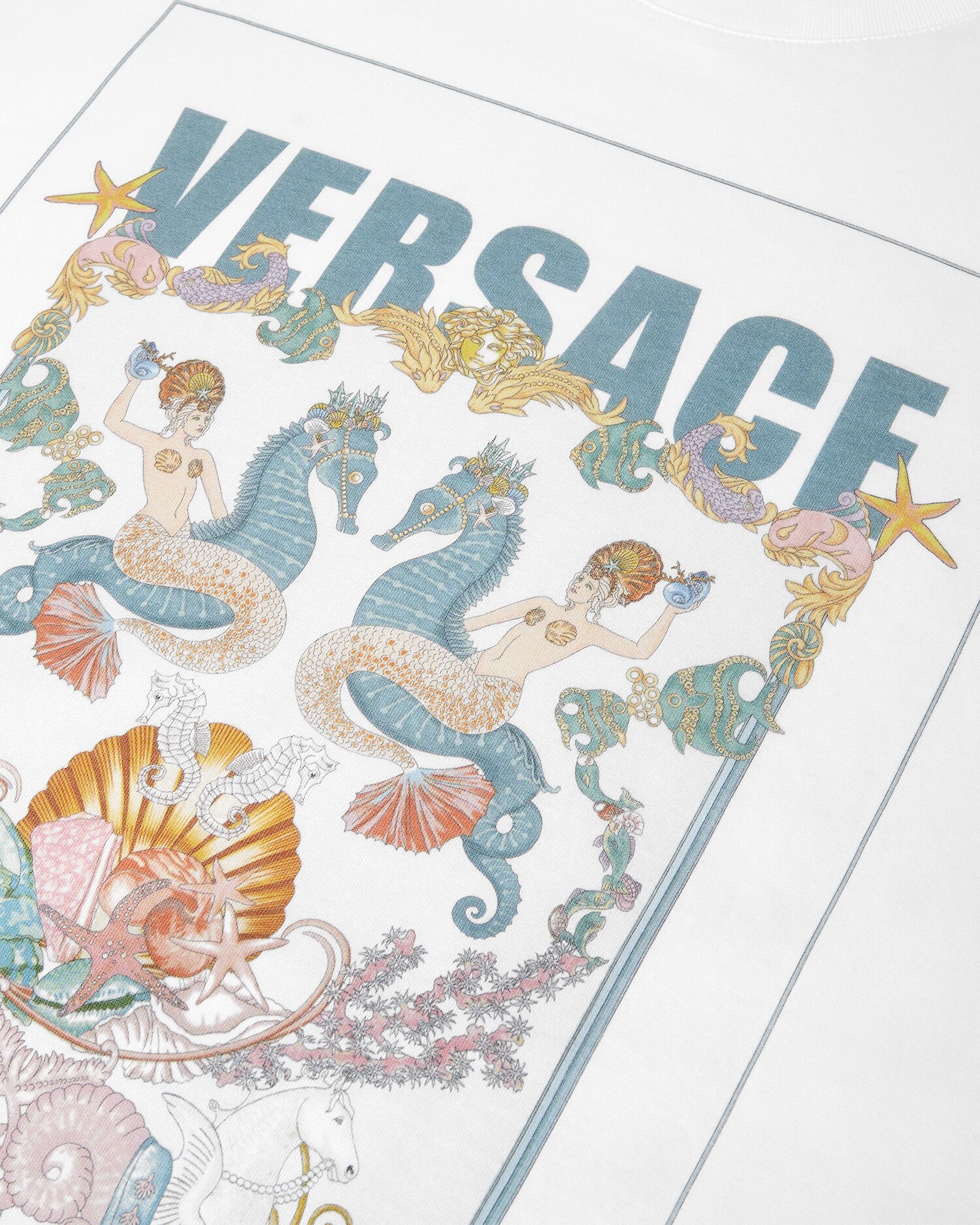 VERSACE Tシャツ コーラル シアター ポストカード 90_1013302-