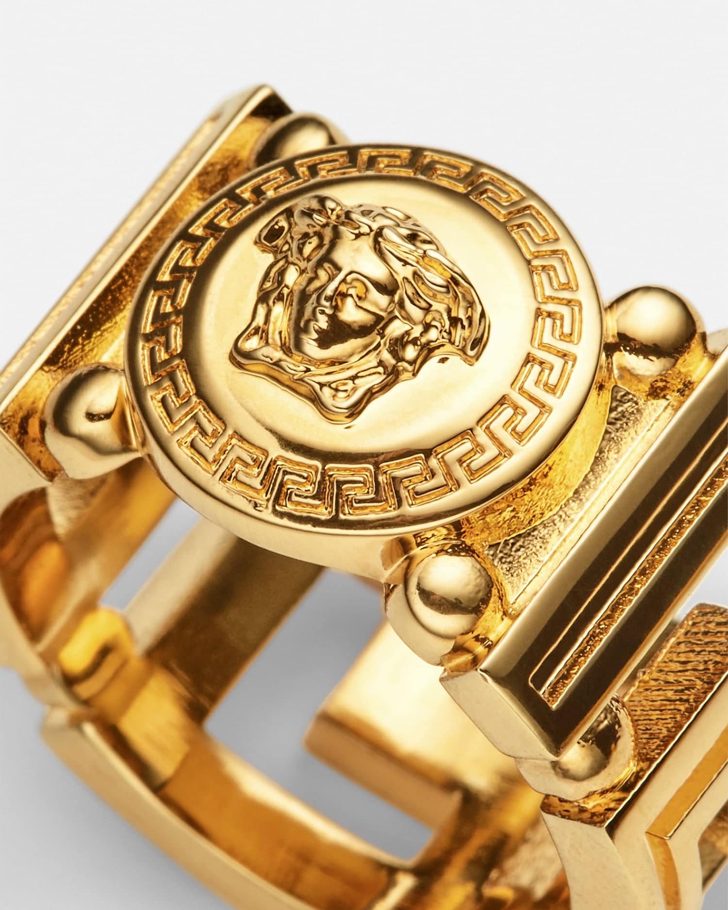 グレカ リング ゴールド | VERSACE JP