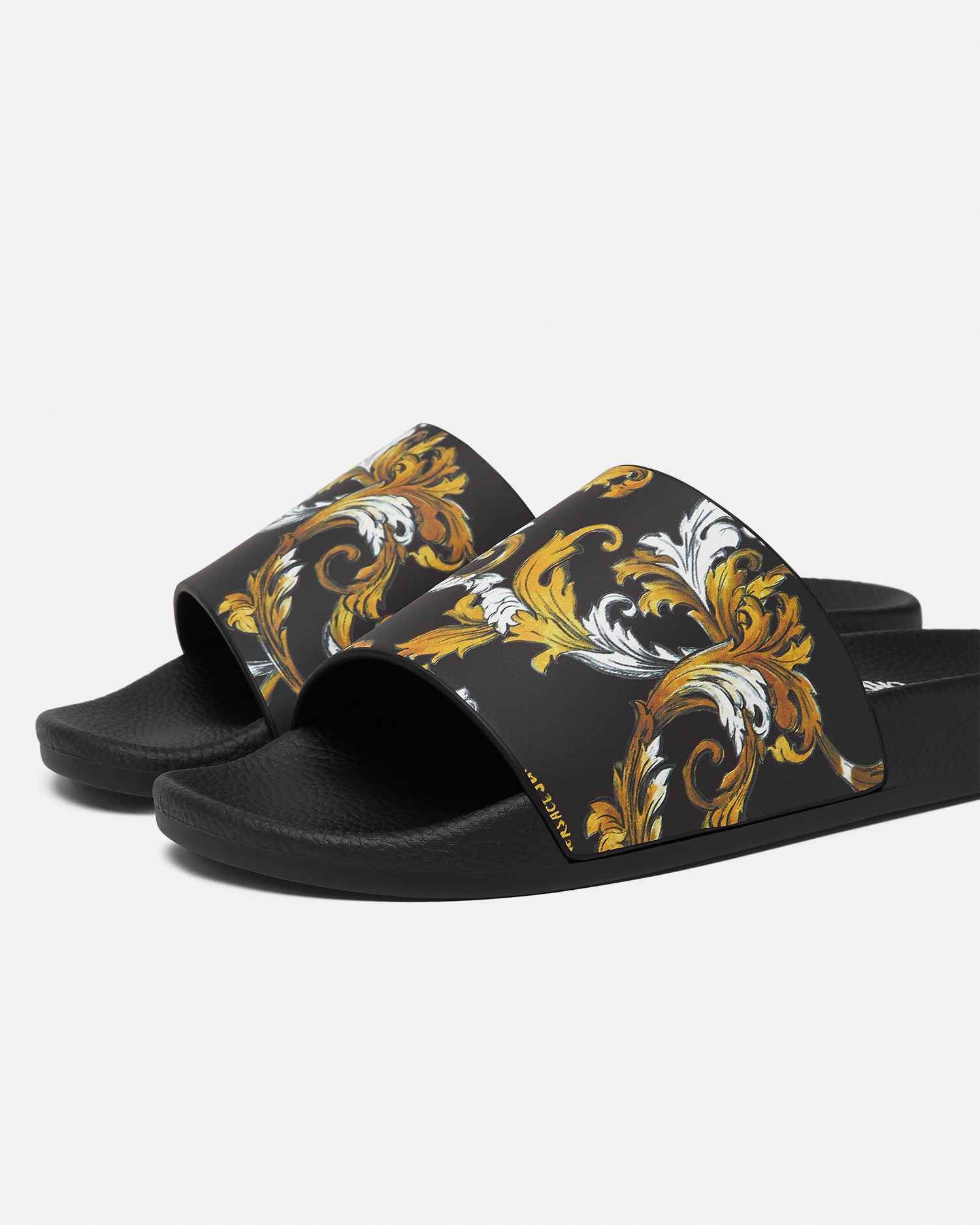 アウトライン バロッコ スライダーサンダル | VERSACE JP