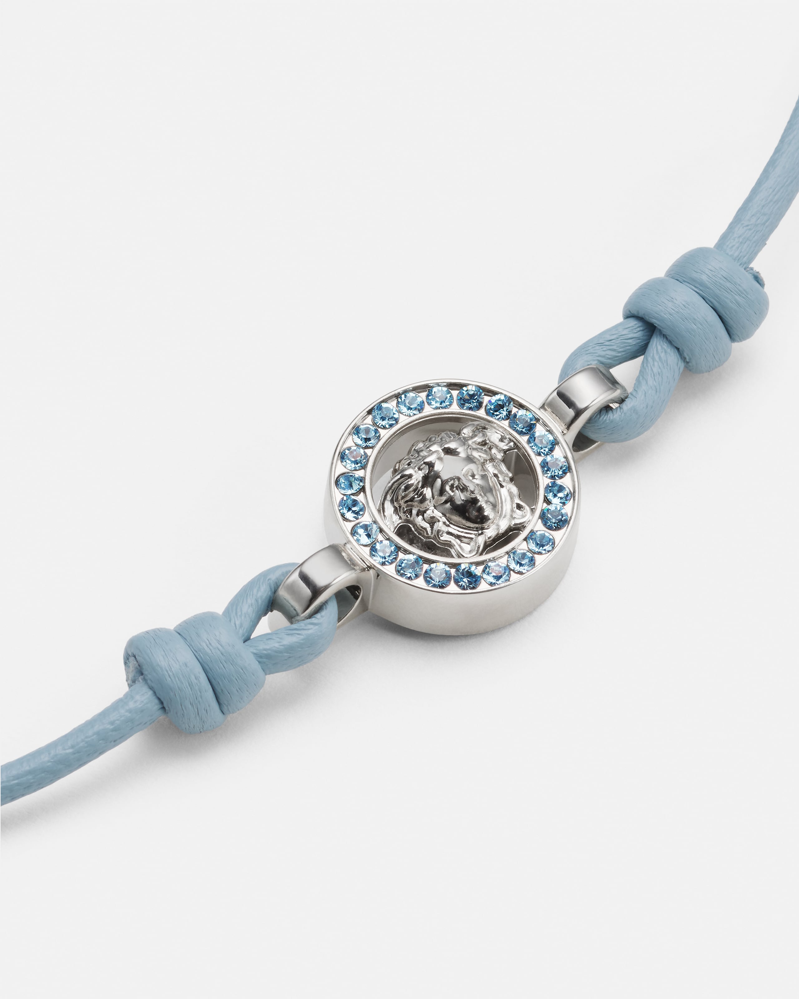 メドゥーサ '95 クリスタル レザー ブレスレット | VERSACE JP