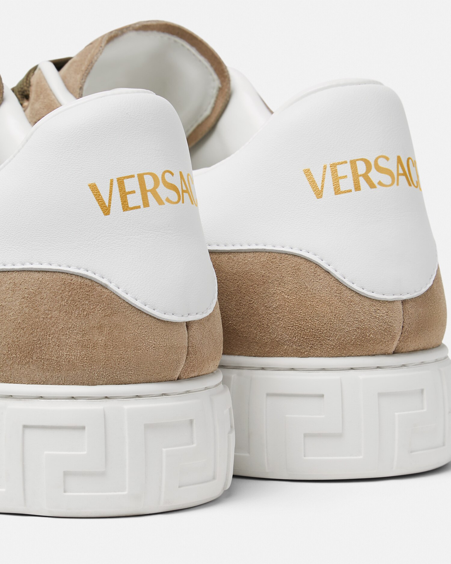 スエード グレカ スニーカー | VERSACE JP