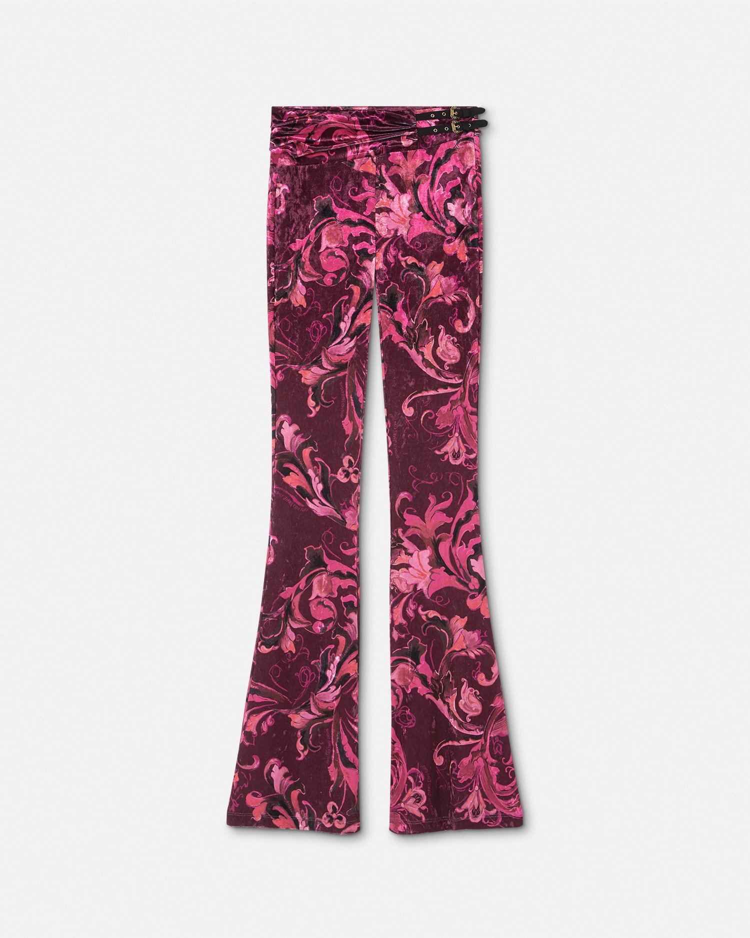 【極美品】 ジャンニヴェルサーチクチュール　パンツ　レギンス　総柄　花柄　m 90_E79HAB56P-