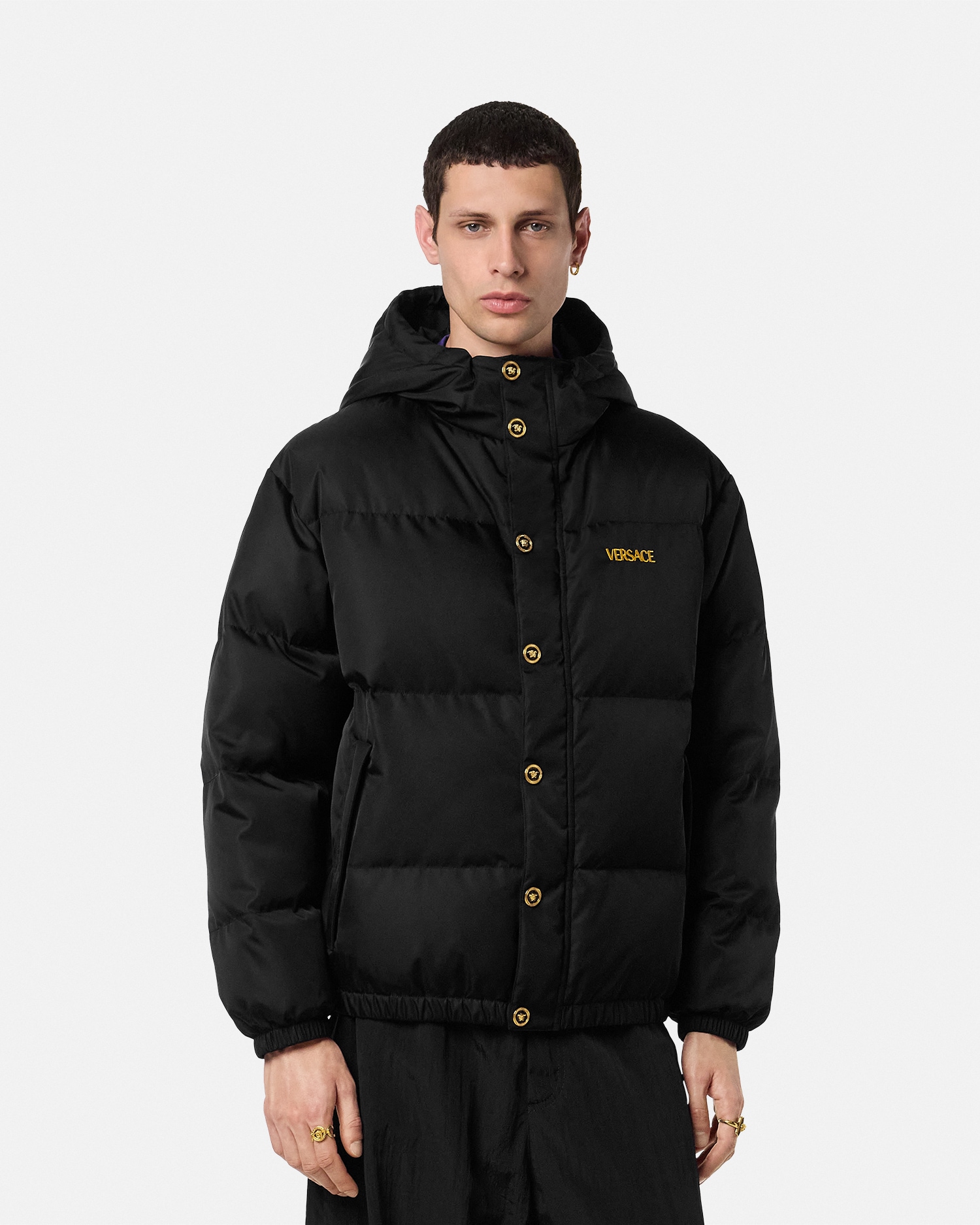 Versace 2023S/S　ジャケット VERSACE ヴェルサーチ 23AW メデューサ ロゴ トラックジャケット S