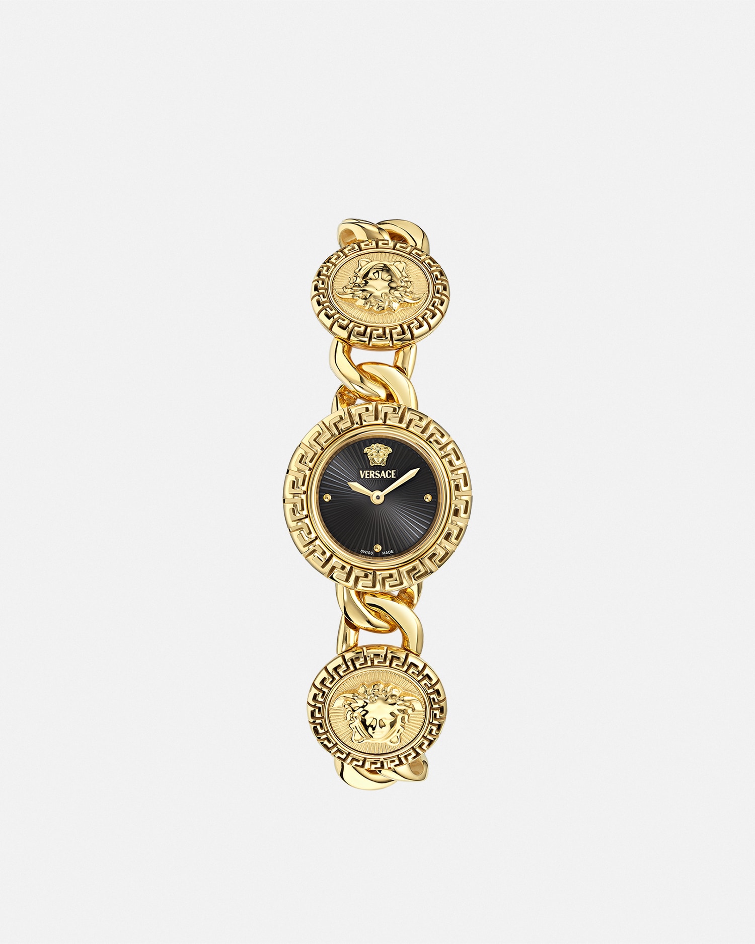 247 VERSACE メデューサ レディース 時計 ゴールド ブラック　 247 VERSACE メデューサ レディース 時計 ゴールド ブラック