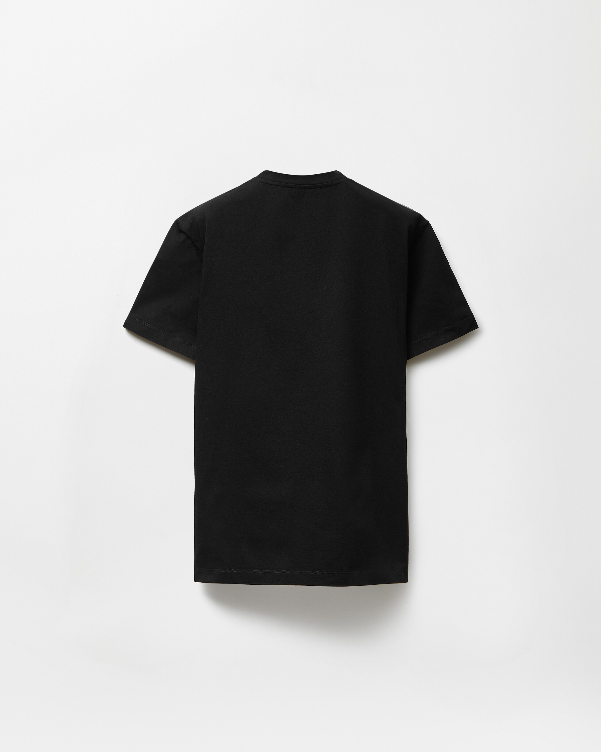 装飾付き コットンジャージー Tシャツ ブラック | VERSACE JP