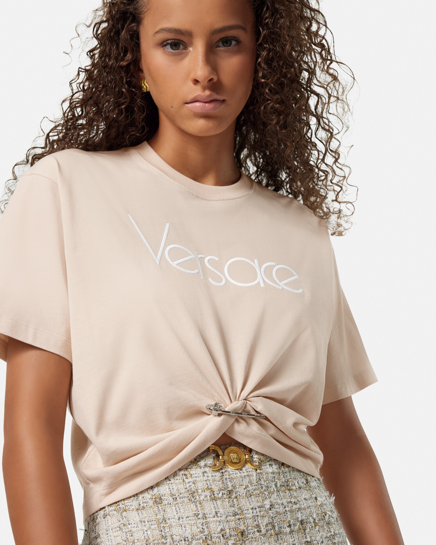 クロップ Tシャツ 1978 リエディション ロゴ セーフティー ピン