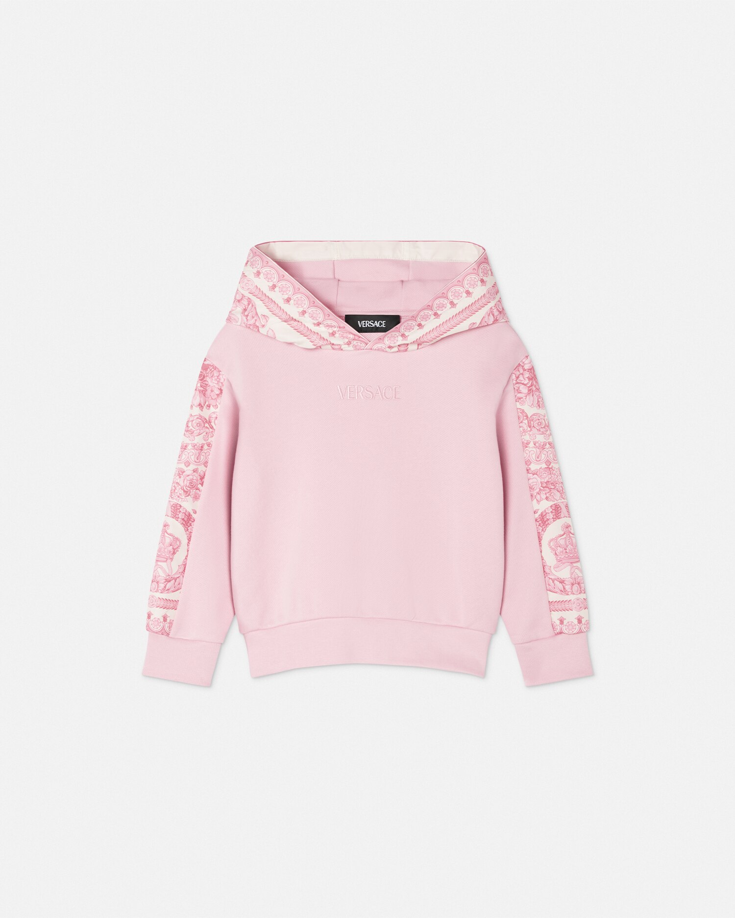 VERSACE 売れ筋商品|||ヴェルサーチ パーカー・スウェットシャツ アウター レディース Sweatshirts Pink All Sweatshirts | VERSACE US