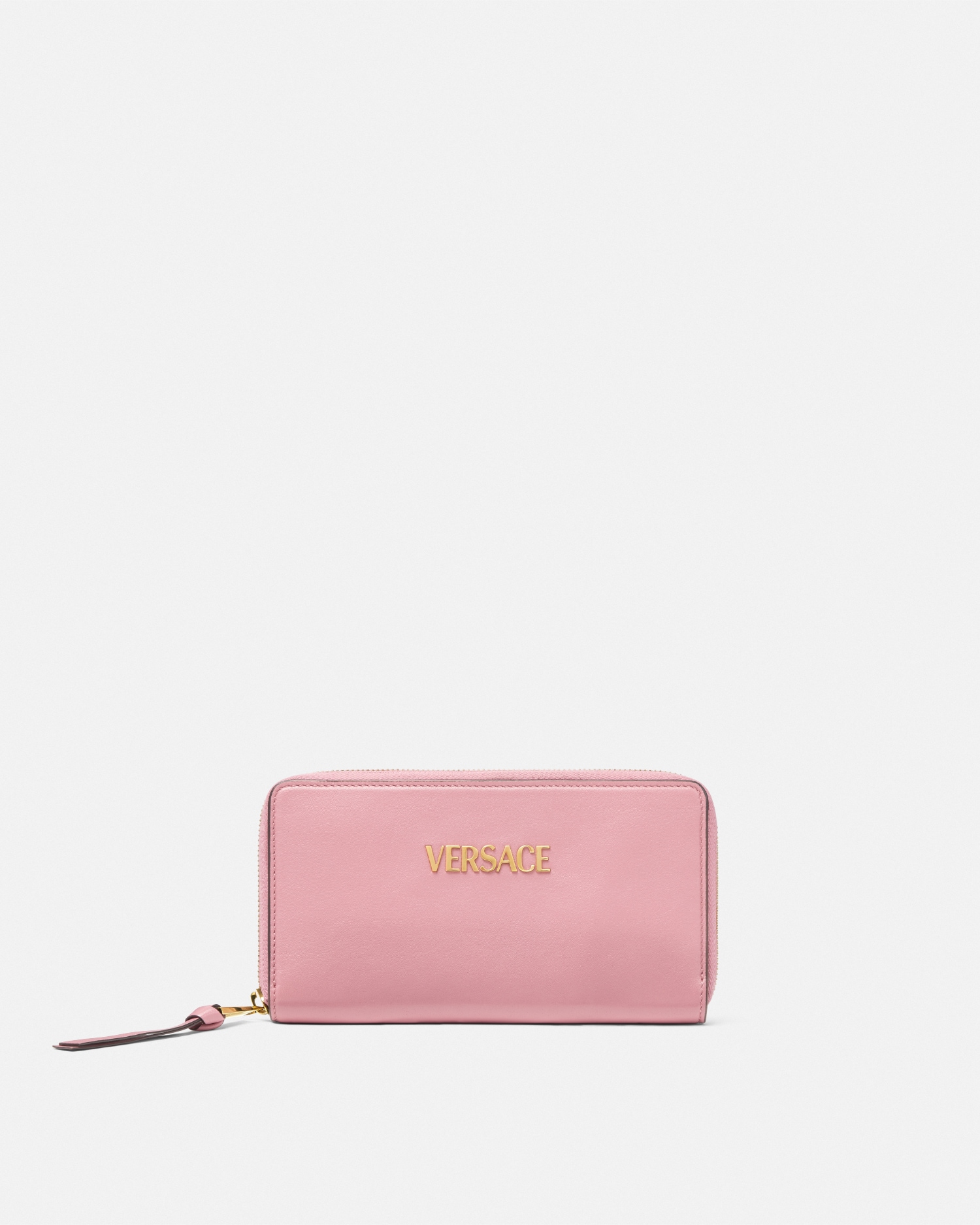 ヴェルサーチェ タグ ナッパ ウォレット ブラック,ゴールド | VERSACE JP