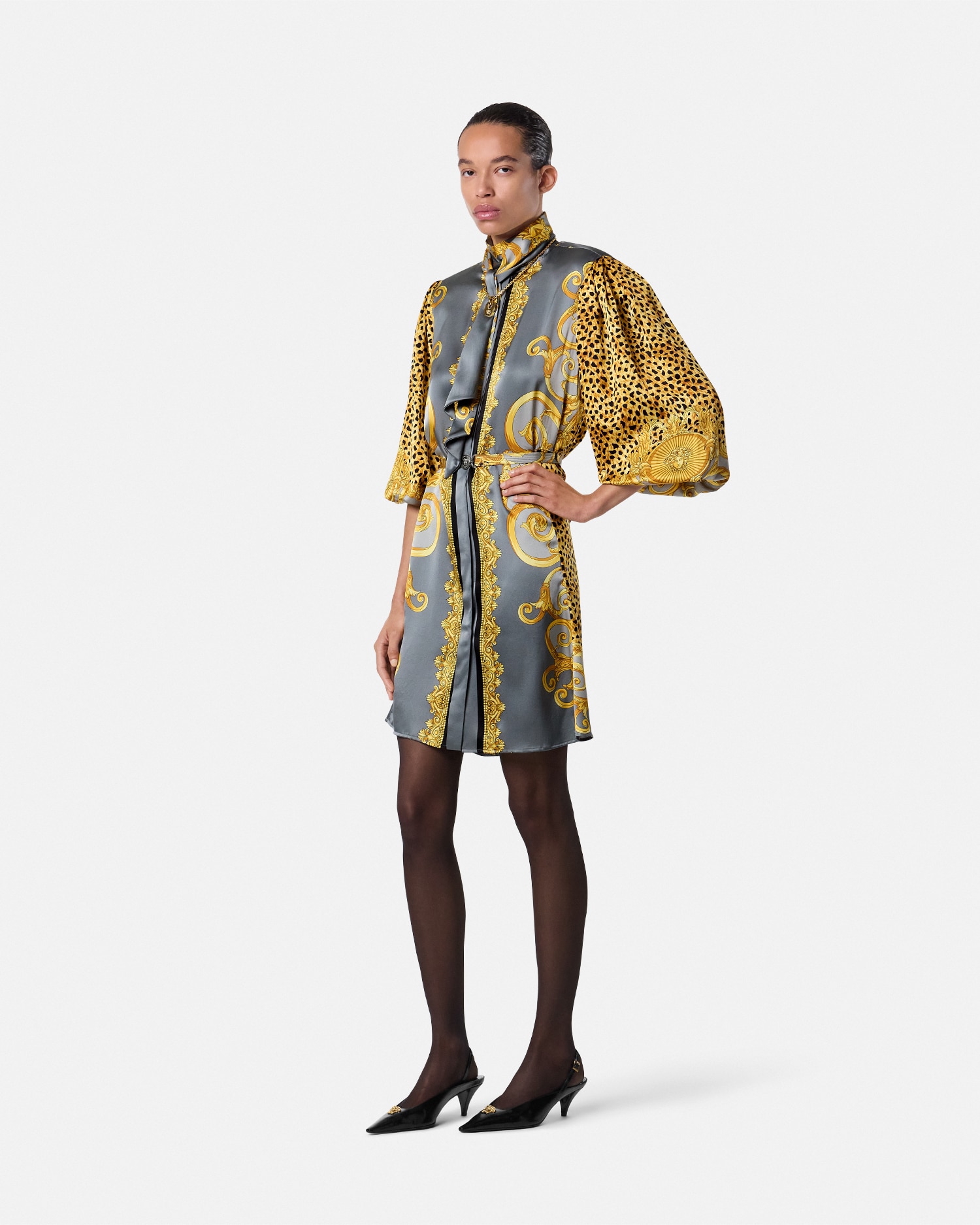 値下げ！【VERSACE】ワンピーススーツ メドゥーサ ビギー シングルブレスト ブレザー ブラック
