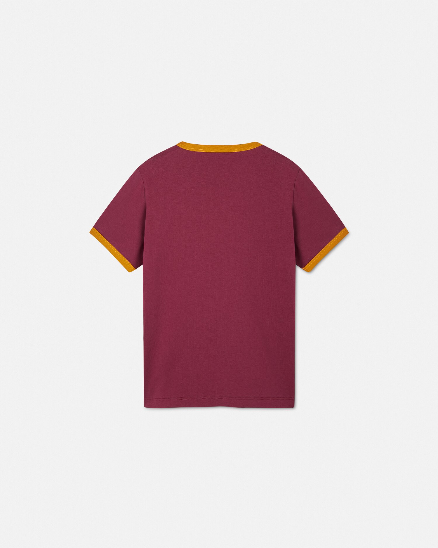 国内発 VERSACE ロゴピンクコットンクルーネック半袖Tシャツ Tシャツ '90s ヴィンテージ ロゴ 刺繍 ブラック | VERSACE JP