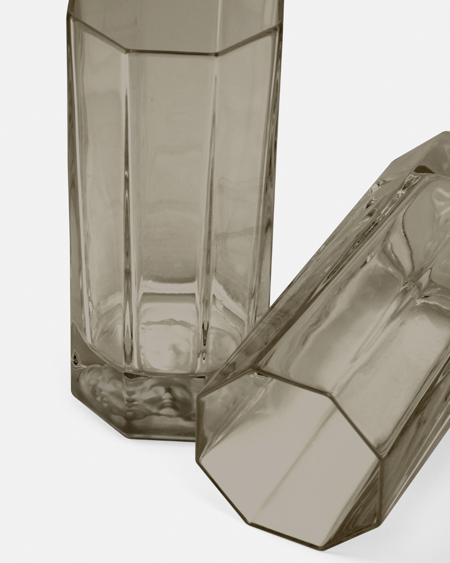 メドゥーサ リュミエール ロング ドリンク グラス 2 個セット クリア