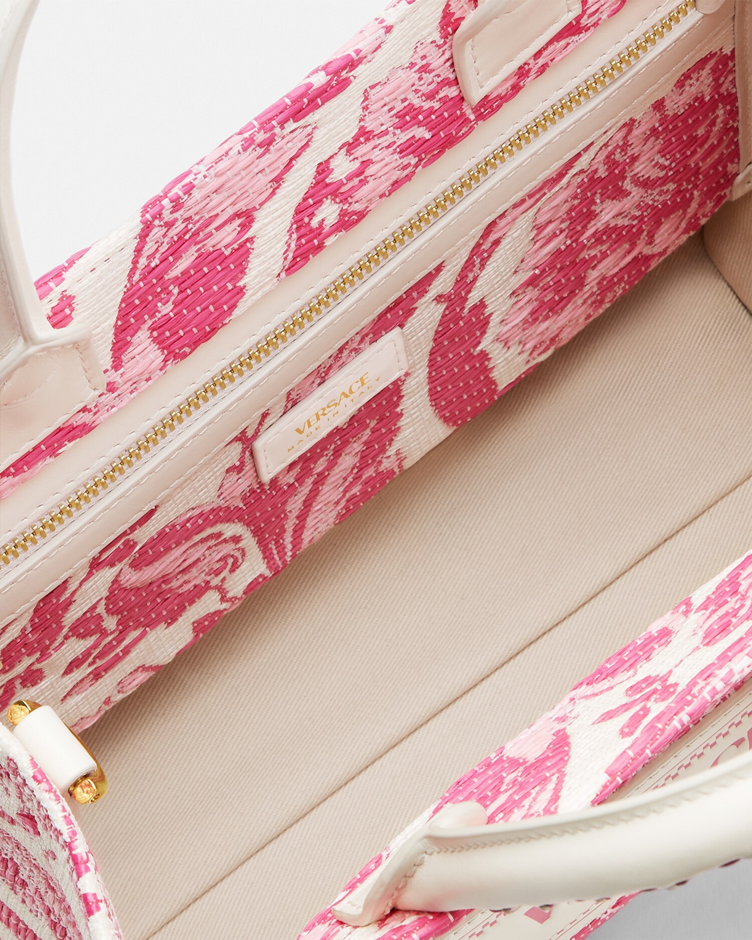 VERSACE アテナ トート　ラフィア 90_1011564-