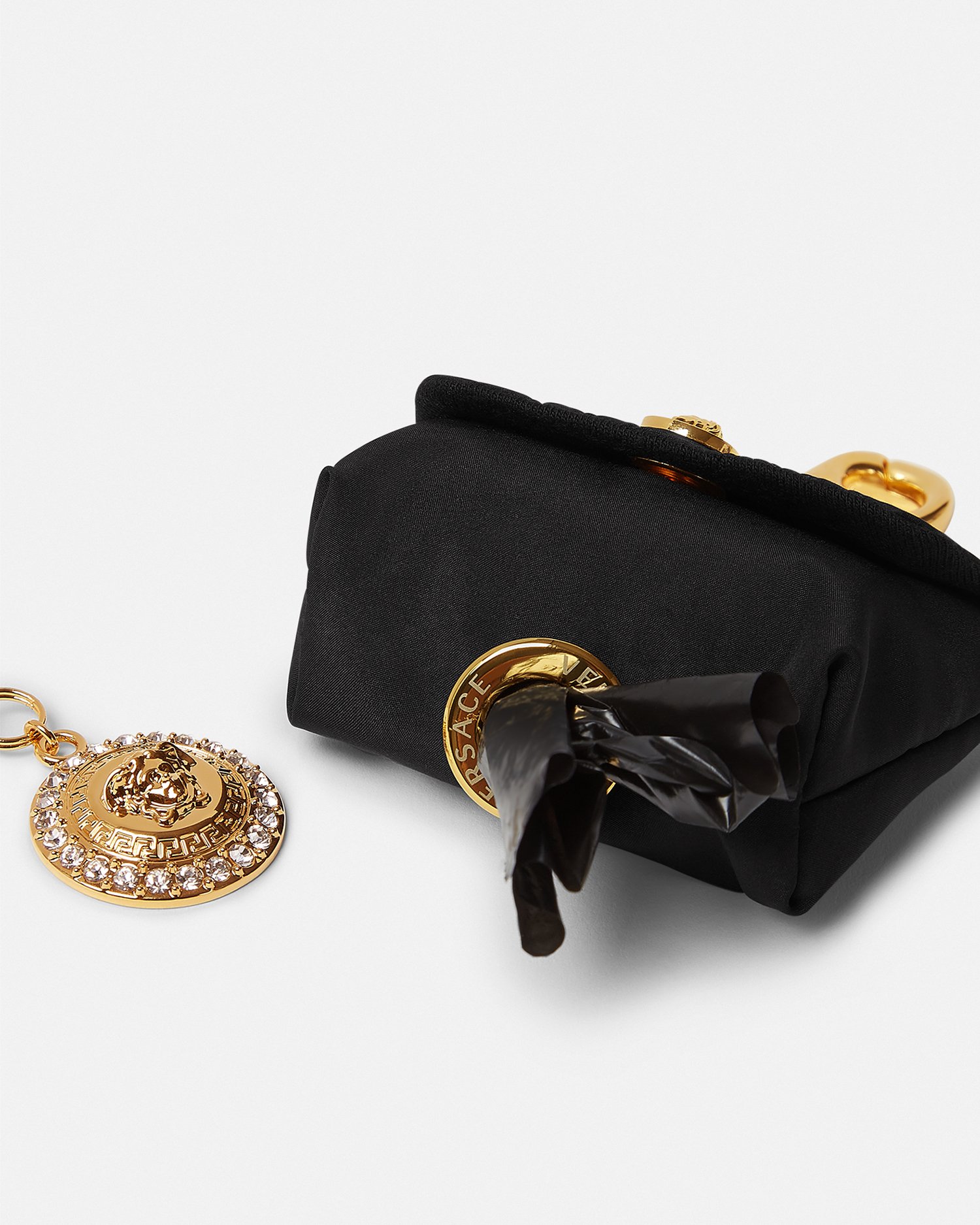 VERSACE SSENSE限定 ブラックメドゥーサアイコン リング メドゥーサ ビギー サングラス ブラック | VERSACE JP