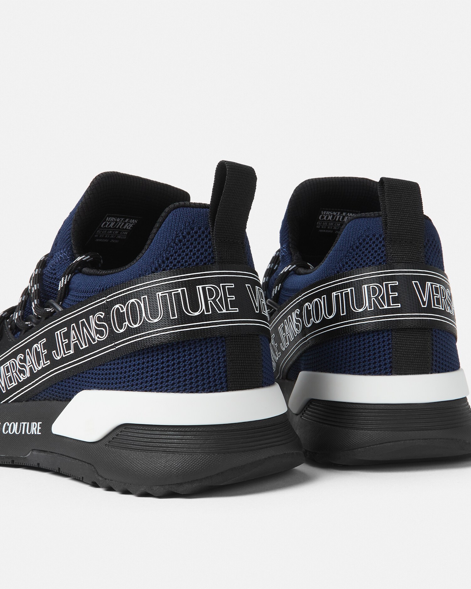ロゴ ダイナミック スニーカー ブルー | VERSACE JP