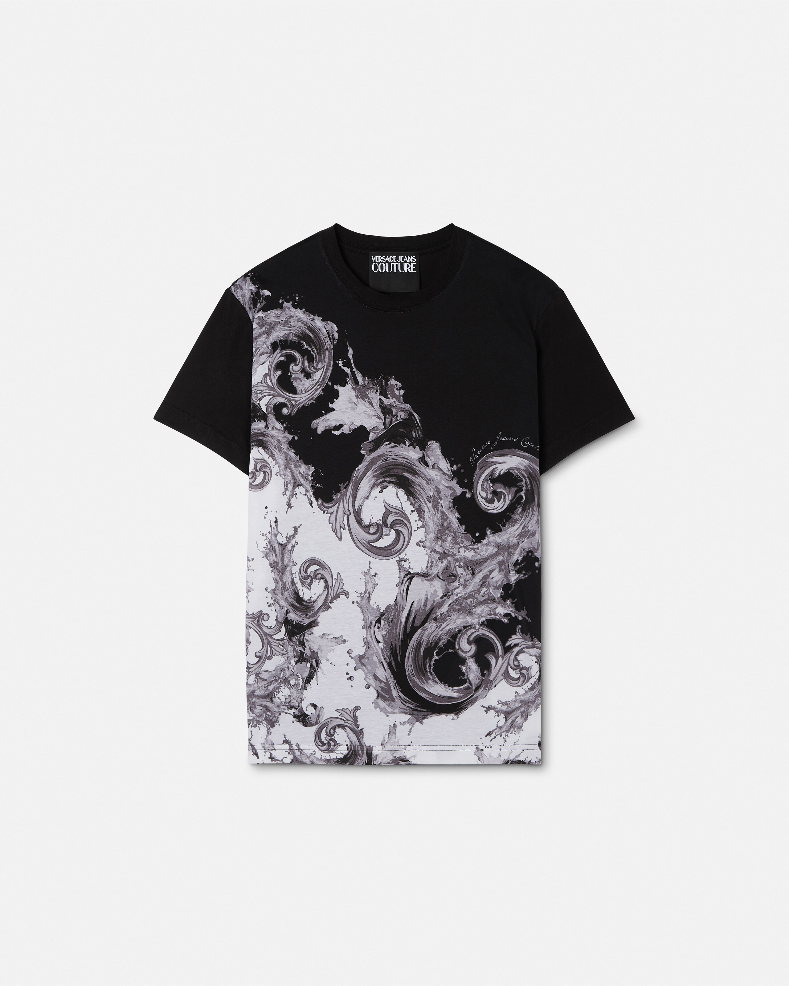 プリント コットンジャージー Tシャツ プリント | VERSACE JP