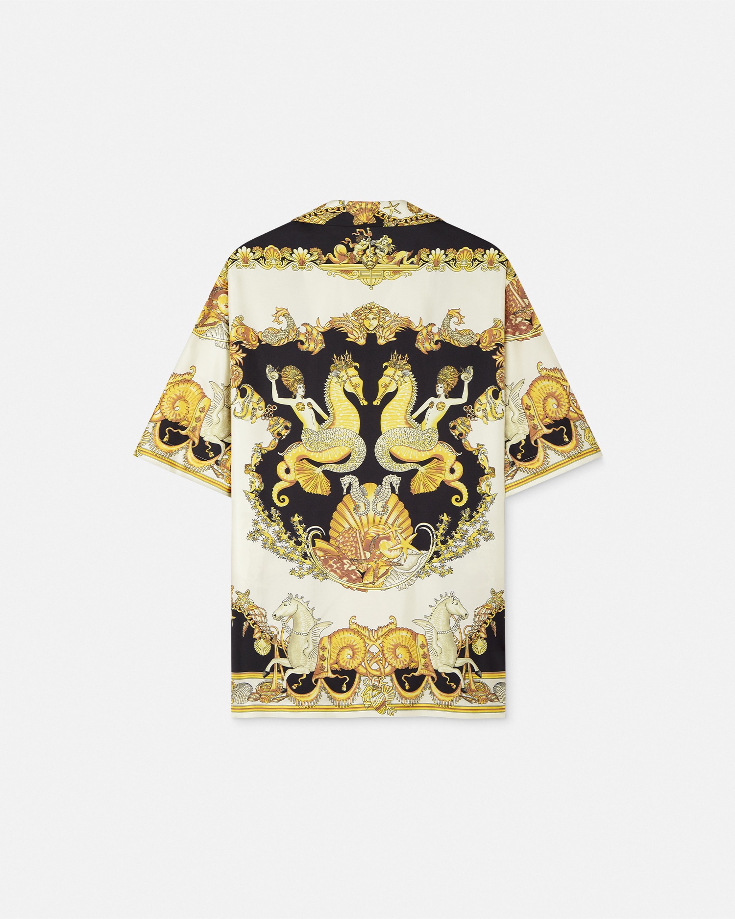 VERSACE☆キッズ コーラルシアターのコットンシャツ 大人もOK シルク シャツ コーラル シアター | VERSACE JP