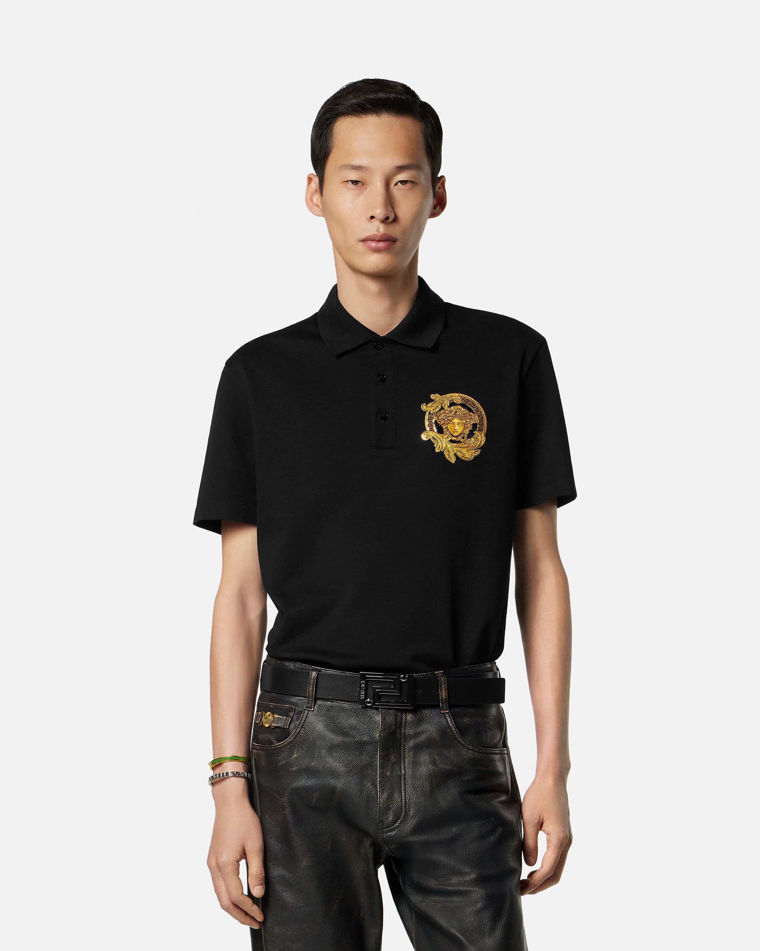 メンズ デザイナー ポロシャツ & Tシャツ | ヴェルサーチェ 日本