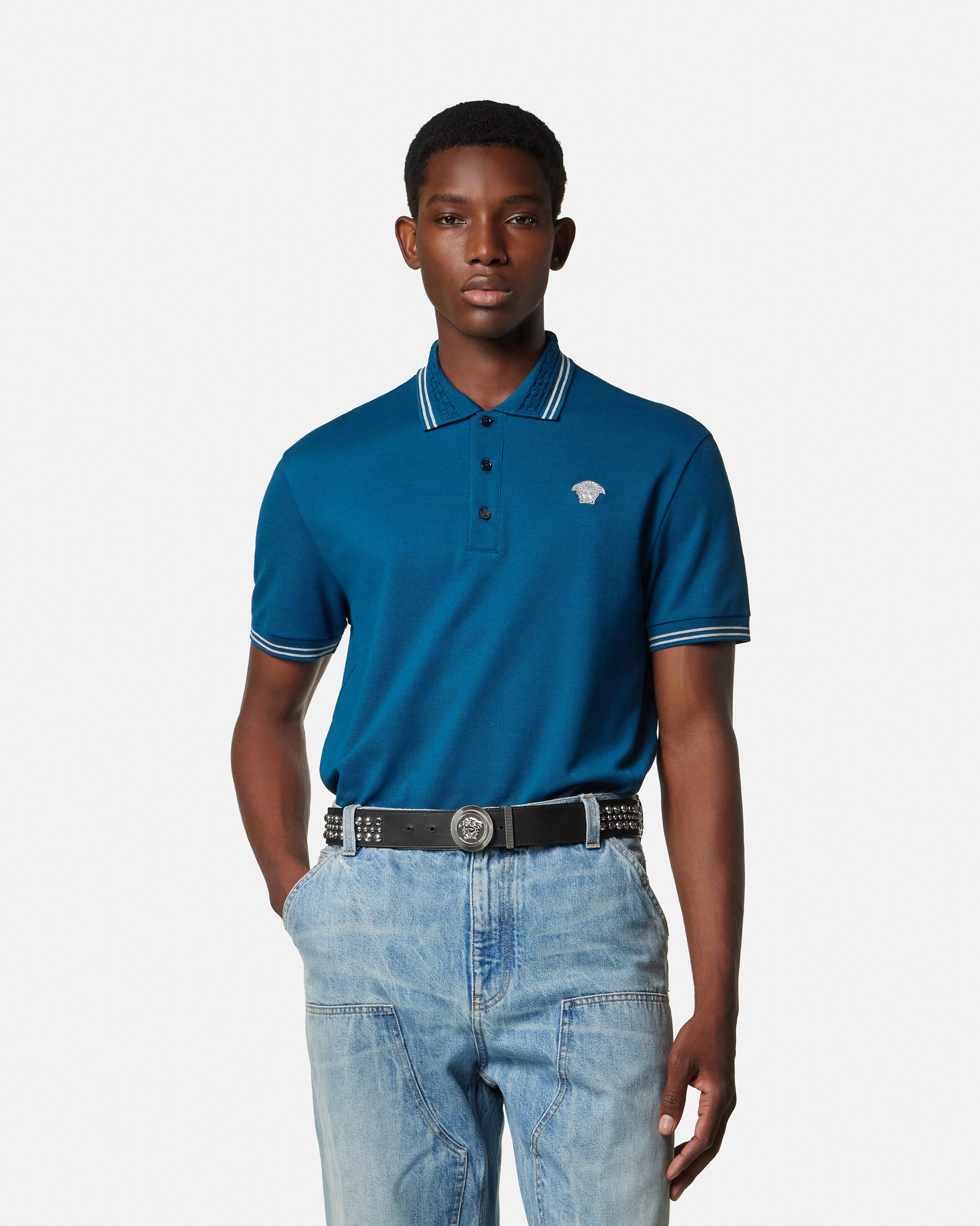 メンズ デザイナー ポロシャツ & Tシャツ | ヴェルサーチェ 日本