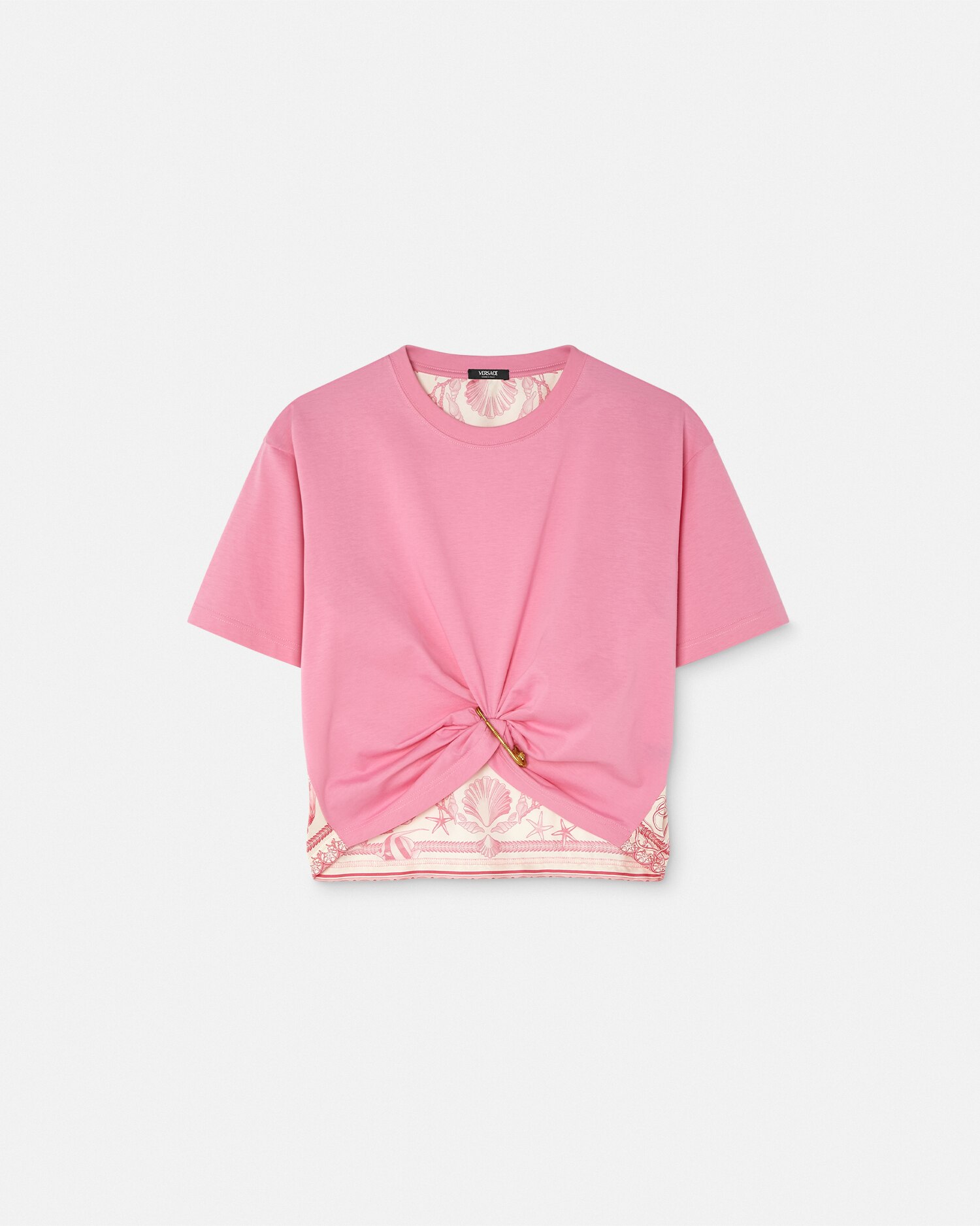 VERSACE | Tシャツ ピンク レディース | YOOX