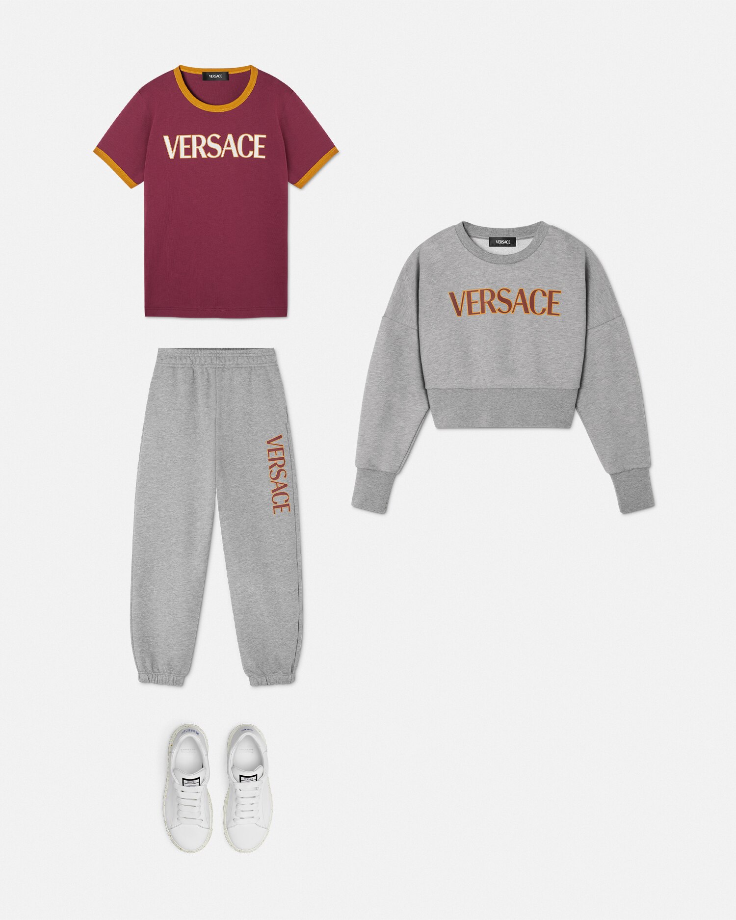 【関税込み】Versace キッズ ニット & スウェット ベビーガール ニット & スウェットシャツ | ヴェルサーチェ 日本