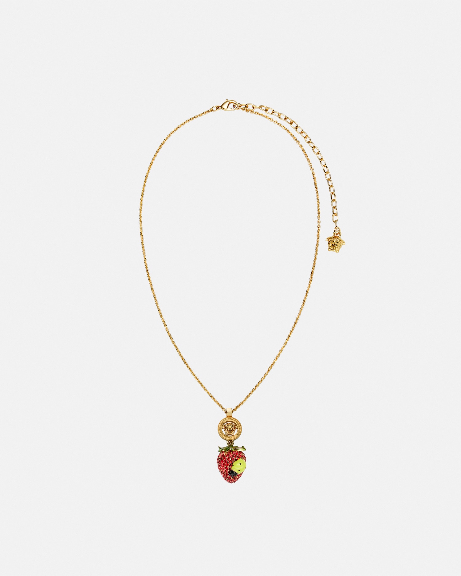 関税込＆New Season【Versace】 ロゴレタリングネックレス 関税込】◇VERSACE ヴェルサーチェ◇ロゴ ネックレス (VERSACE