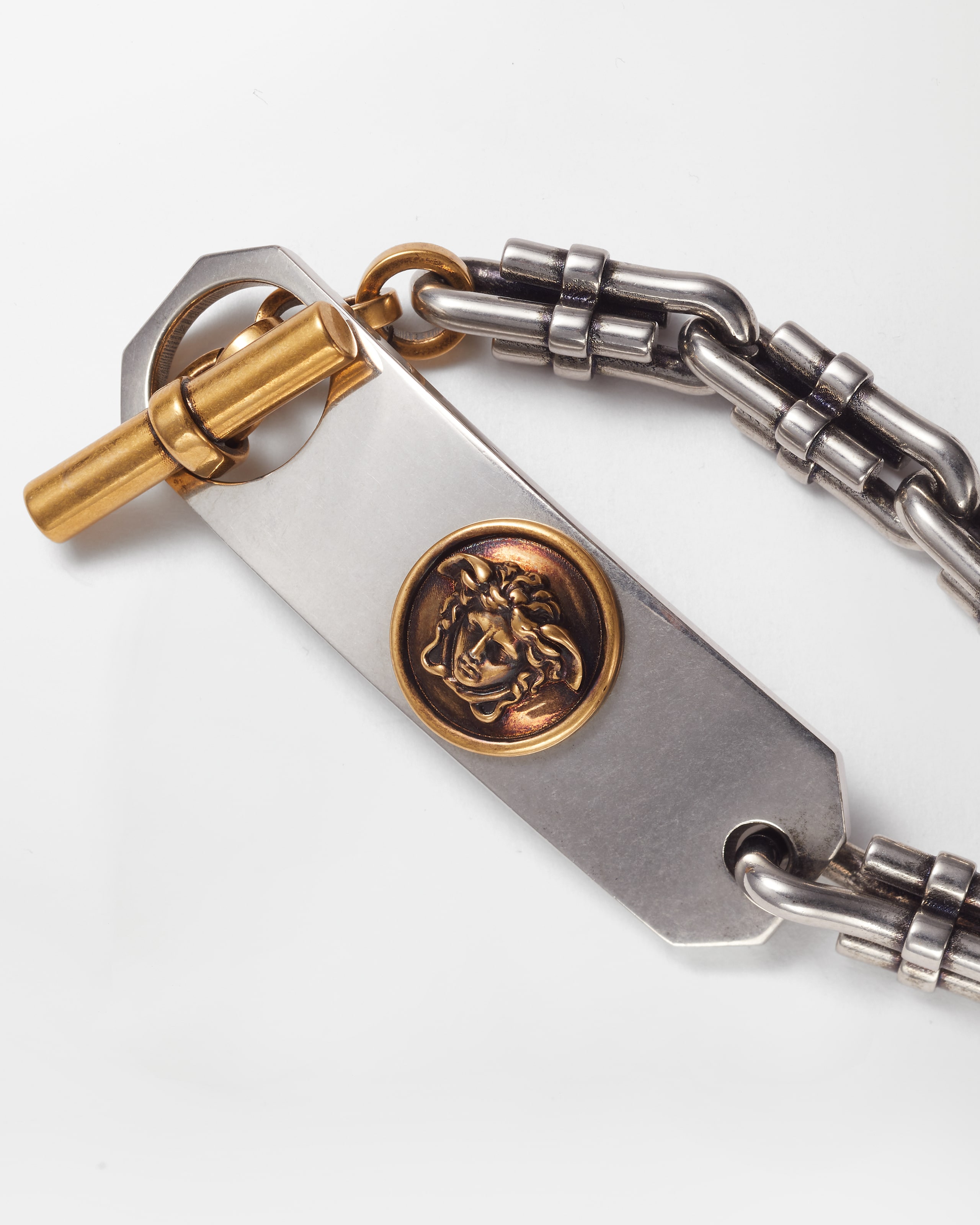 シジッロ ブレスレット シルバー,ゴールド | VERSACE JP